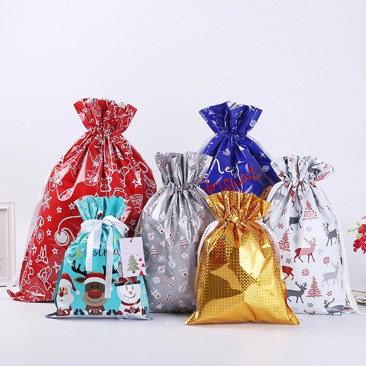 Christmas foil candy gift bag 2