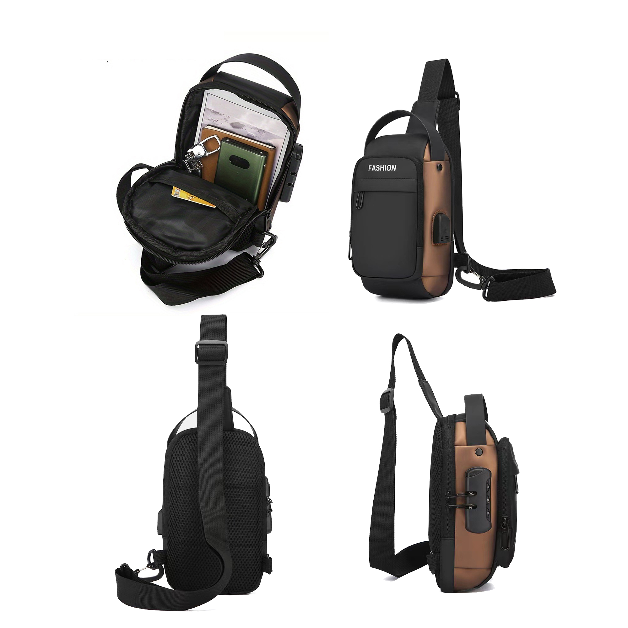 Urban Anti-Theft Crossbody Sling Bag 3