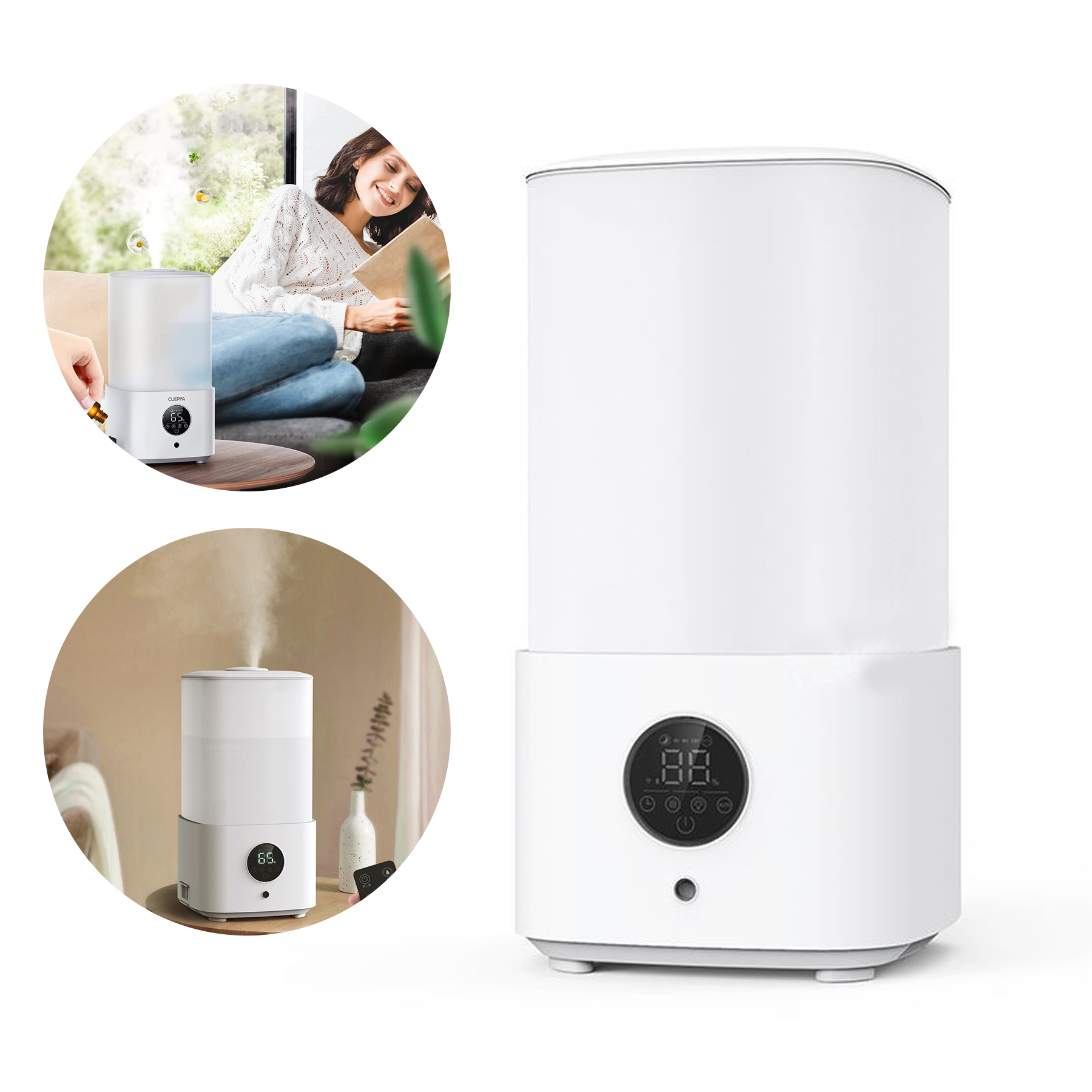 2.5L Large capacity  Humidifiers with Color Light 1