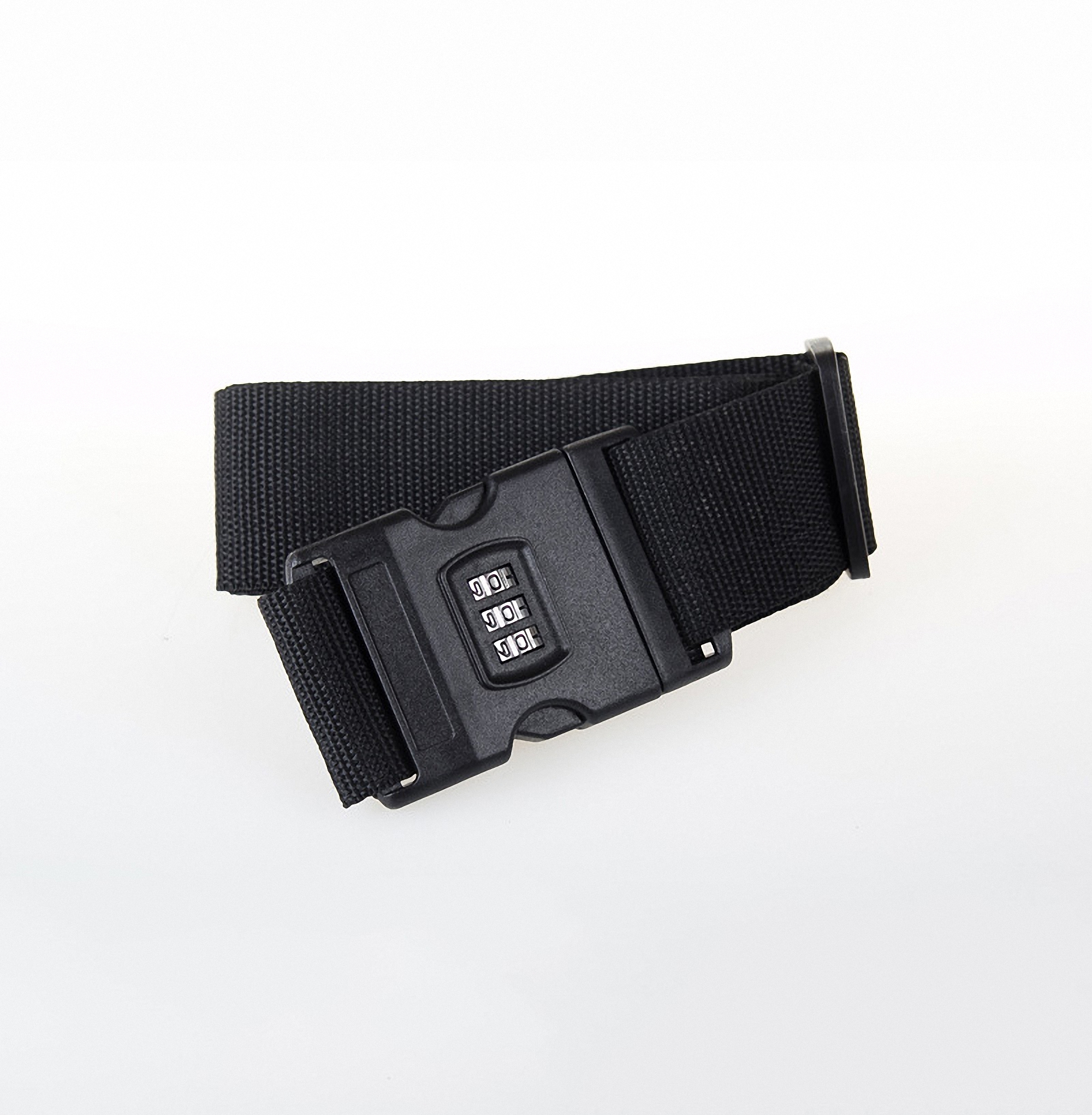3-Digit Lock Polyester Luggage Strap 4