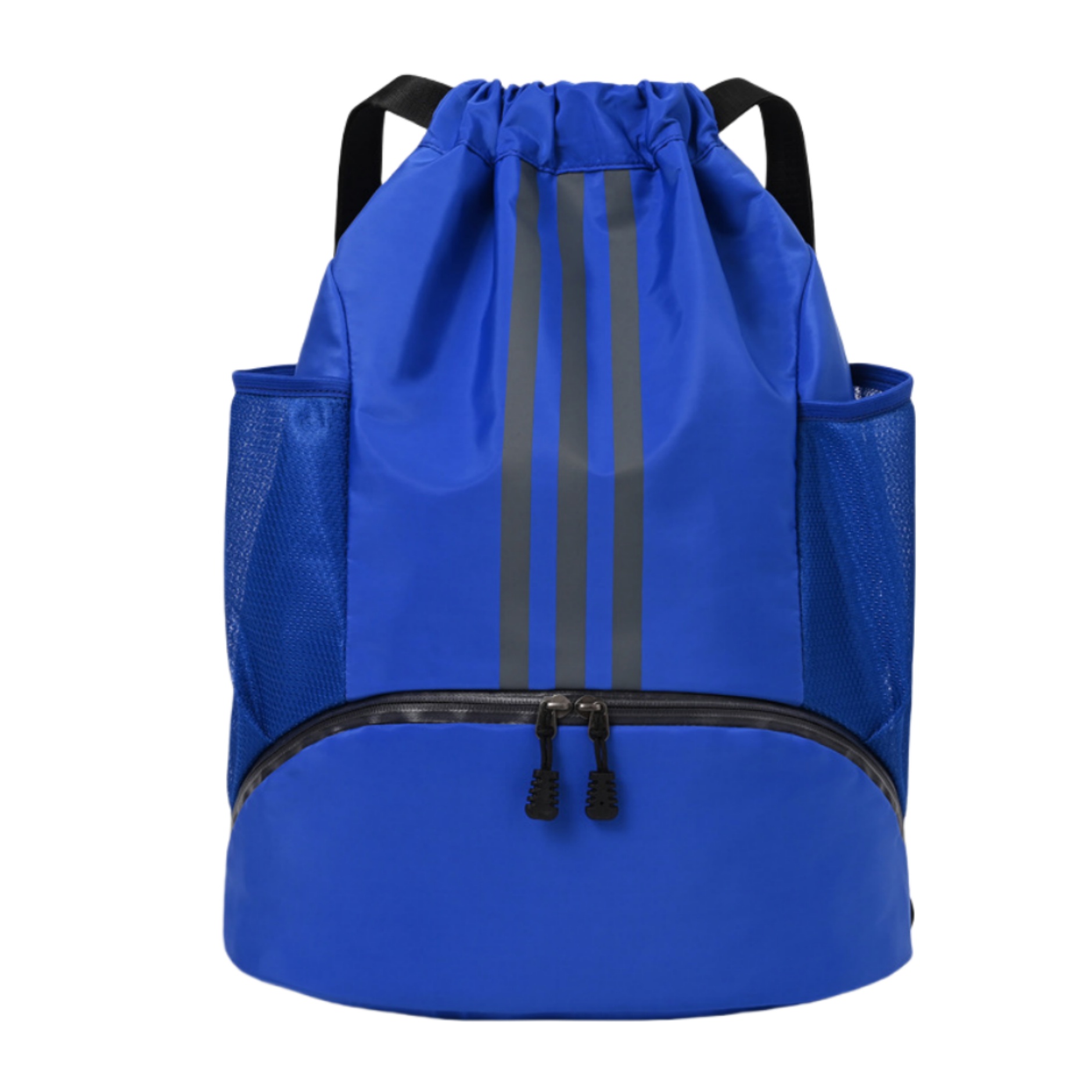 Sports Drawstring Backpack with Shoes Compartment 3