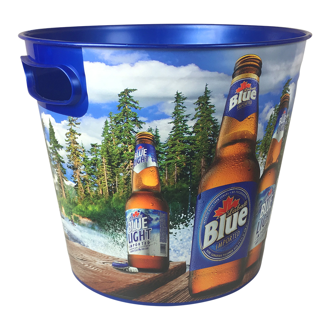 6.5 Qt. Stackable Bucket w/Handles - Full Wrap Color Imprint 2