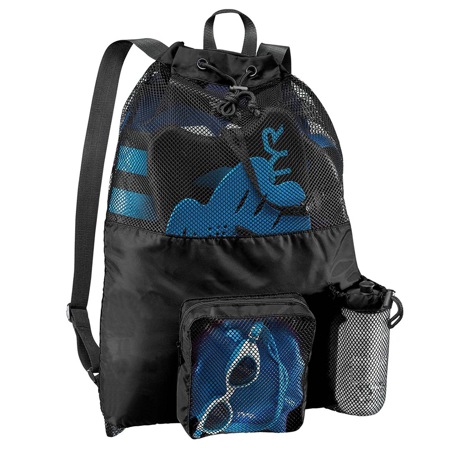 Mesh Drawstring Backpack 1