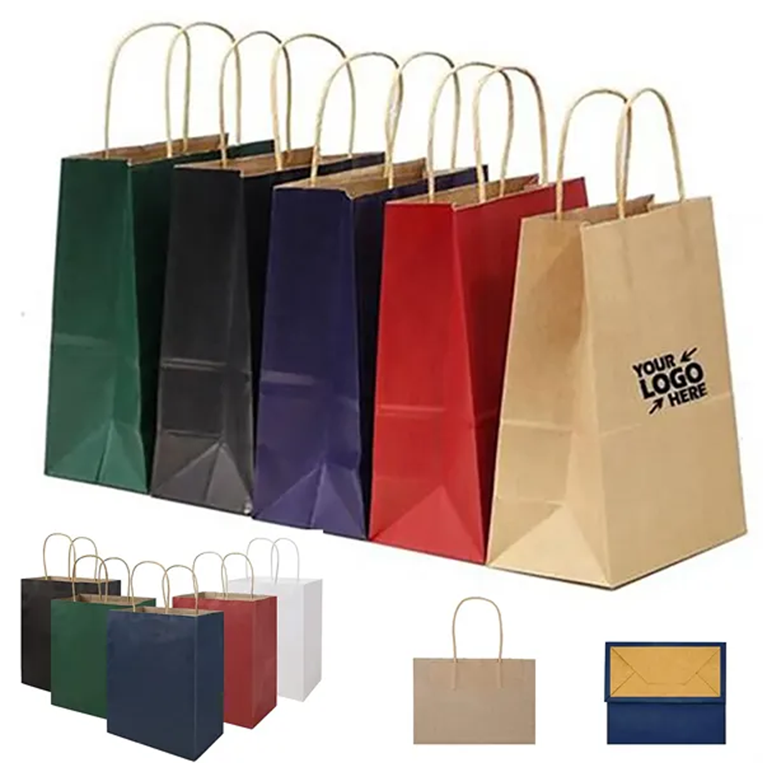 Brown Paper Shopping Bag 2