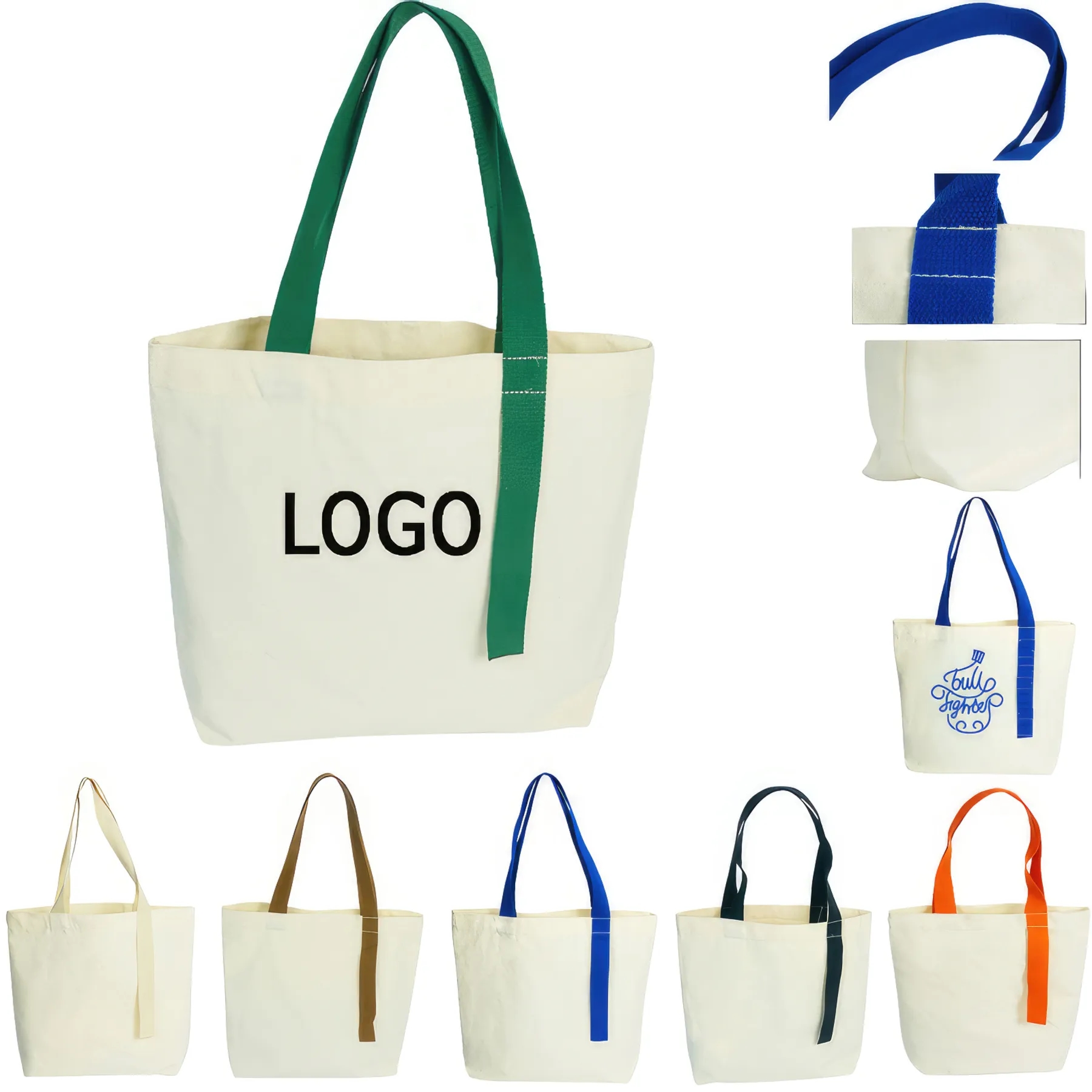 Reusable Blank Canvas Tote Bag 2