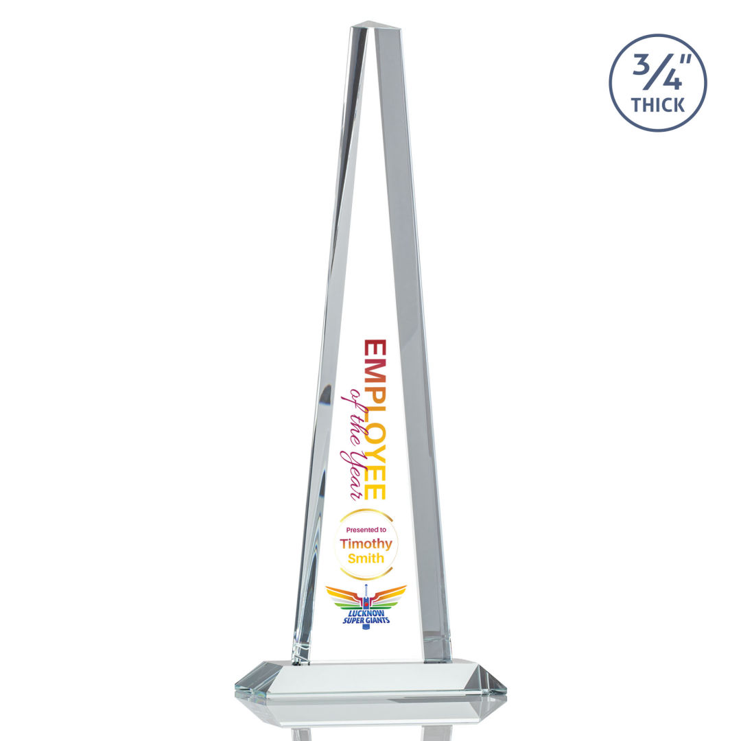 Majestic Tower VividPrint™ Award - Clear 10