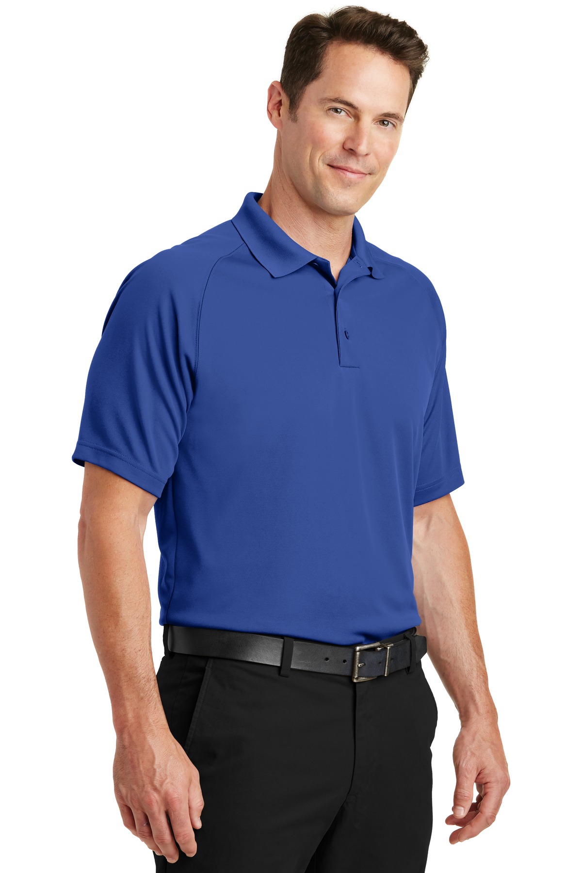 Sport-Tek Dry Zone Raglan Polo. T475 35