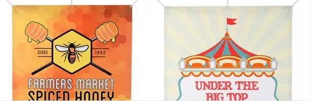 Banner - Vinyl, Hem & Grommet Edge Finish, Full Color 3