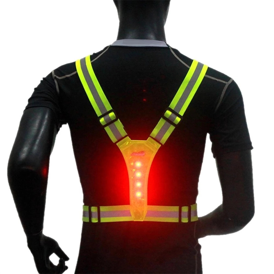 Adjustable Reflective LED Vest 6