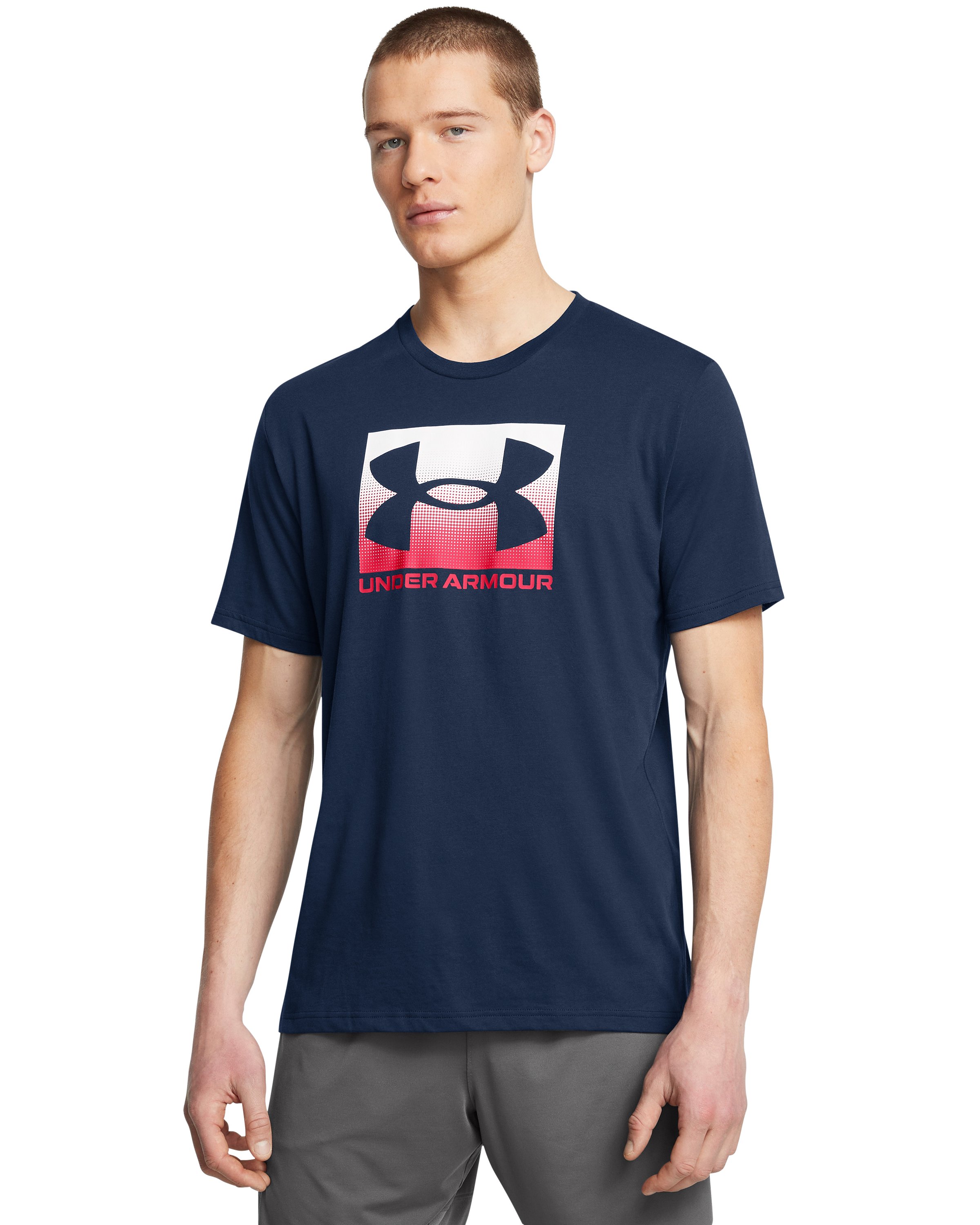 UA Boxed Men's Sports Short Sleeve 7