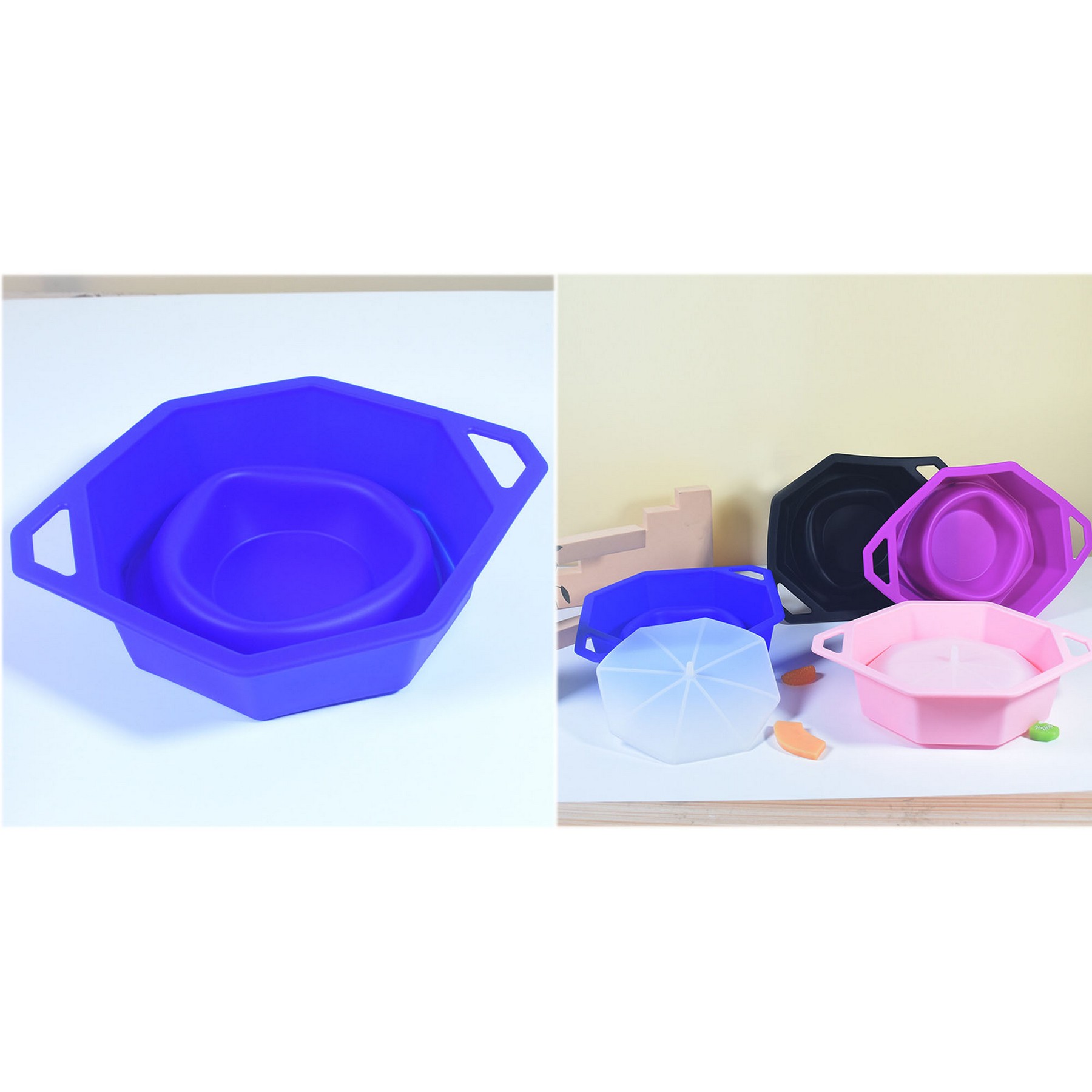 Silicone Collapsible Popcorn Bowl 3