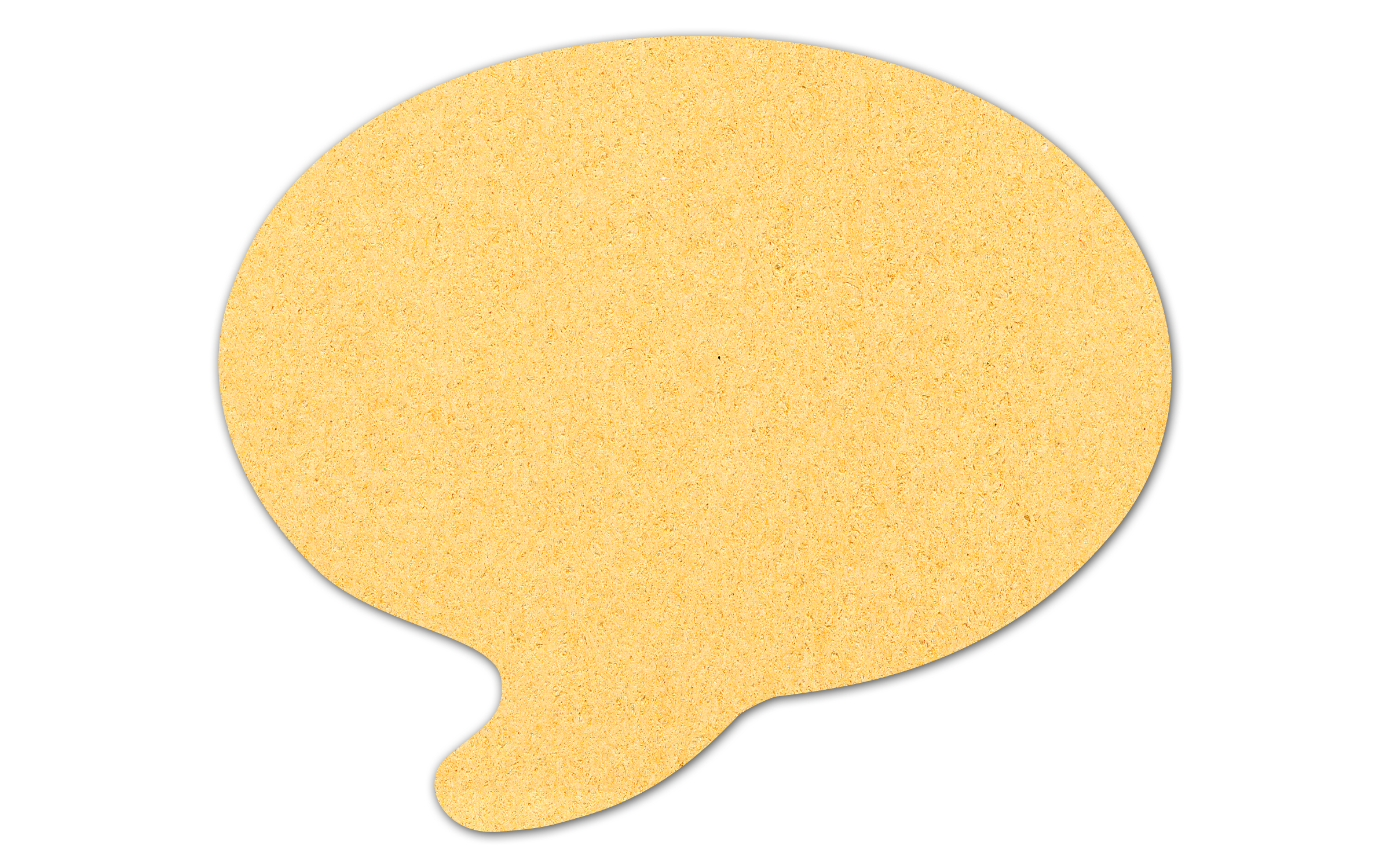 Talk Bubble Compressed Sponge 5