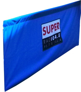 5' Tent Double Sided Rail Replacement (Fabric Only) 2