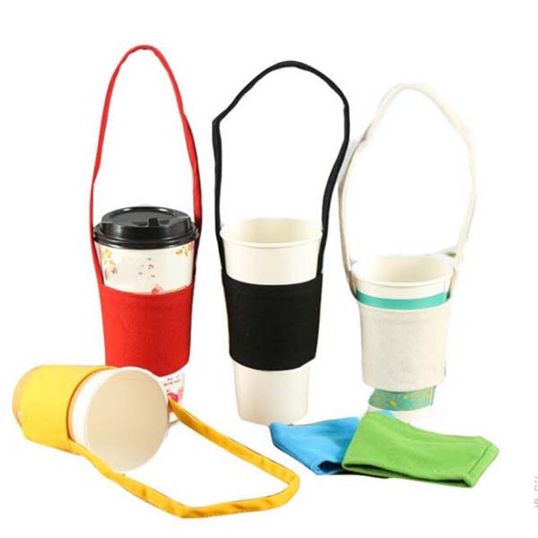 Coffee Insulated Sleeves Cup Cover Holder, custom koozie with logo imprint 4