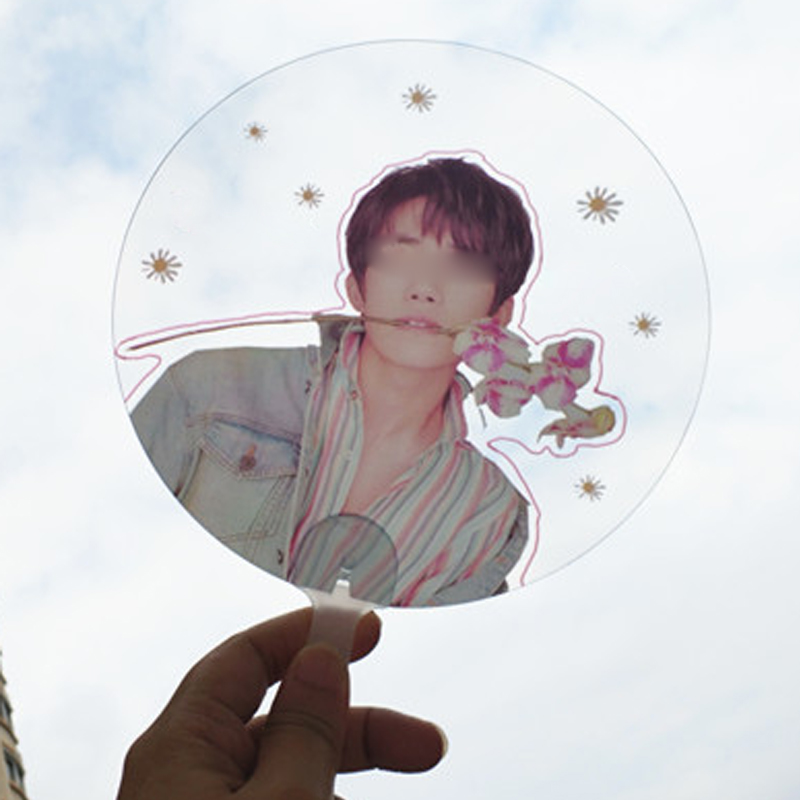 Transparent Advertising Fan 3