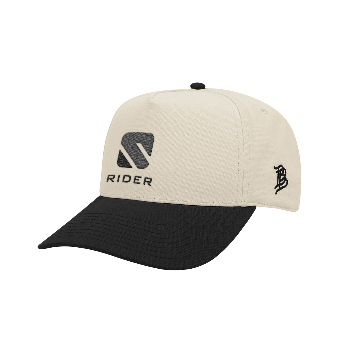 Branded Bills 33510 Bare Curved Two-Tone Canvas Cap 3