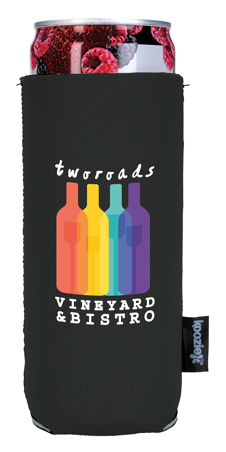 Slim Collapsible Neoprene Can Cooler