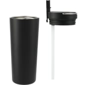 Thor Copper Insulated Tumbler 24oz Flip Straw Lid 279