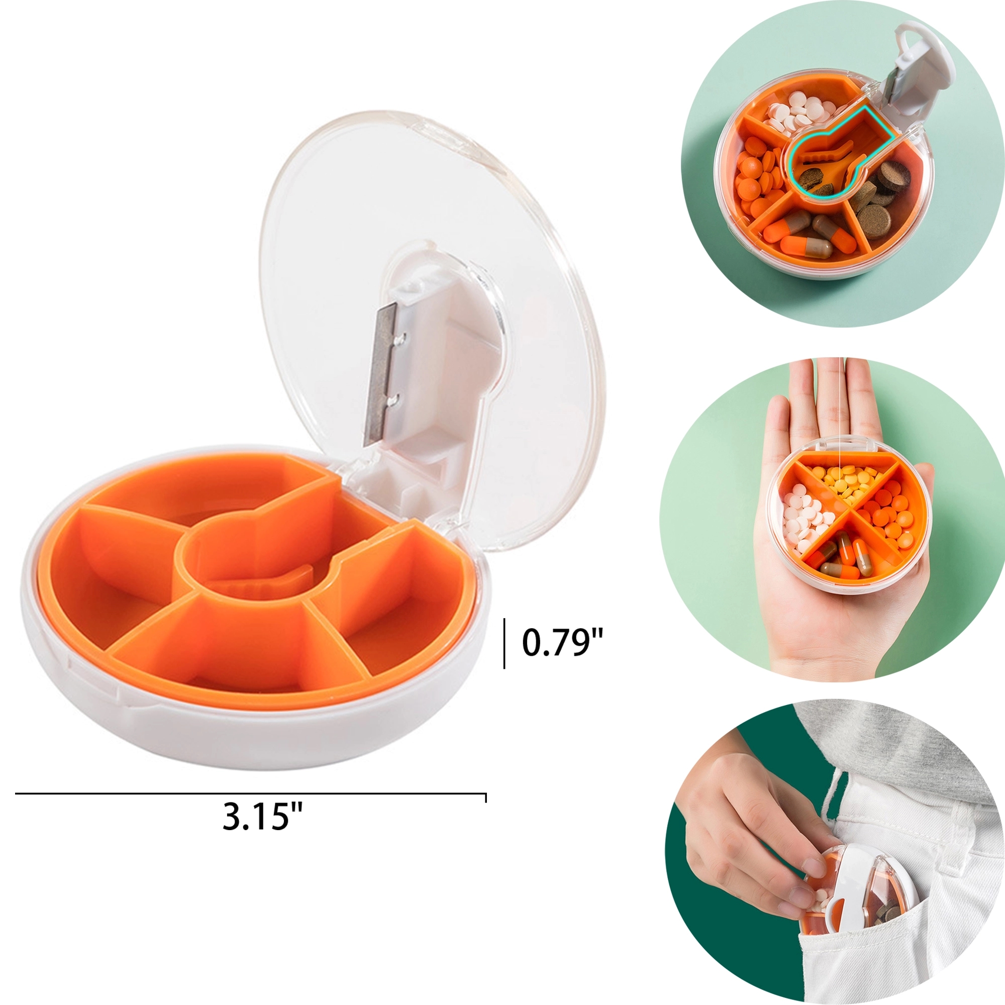 Portable Pill Case 2