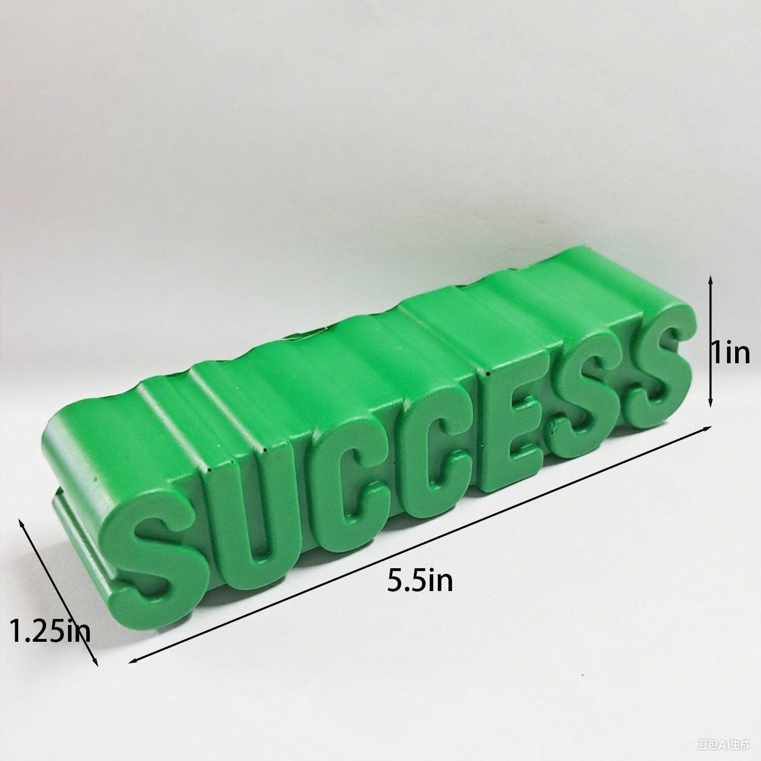 PU Foam Success Word Stress Reliever Toys 1