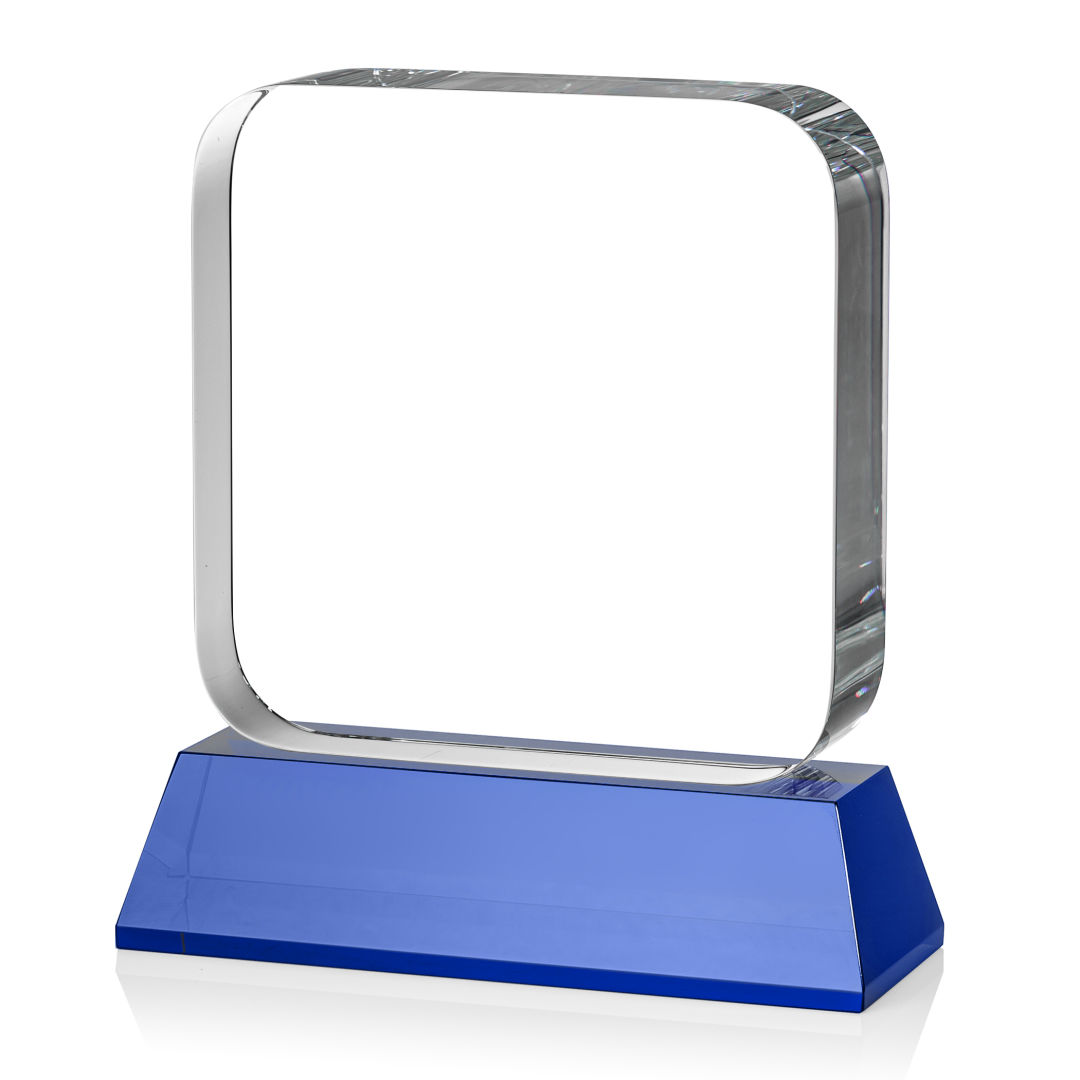 Flamborough VividPrint™ Award on Base - Blue 19