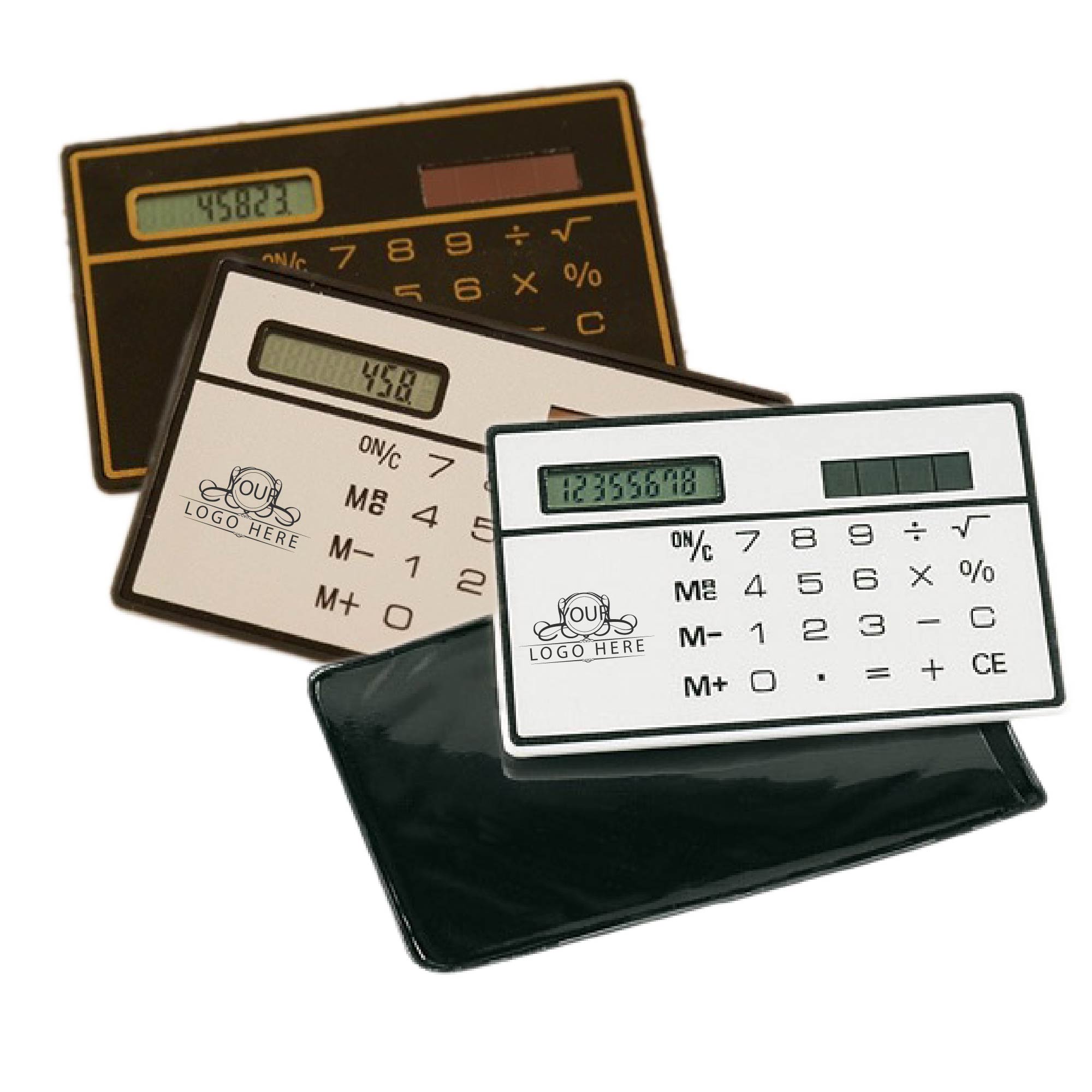 Card Shaped Solar Powered Calculator 1