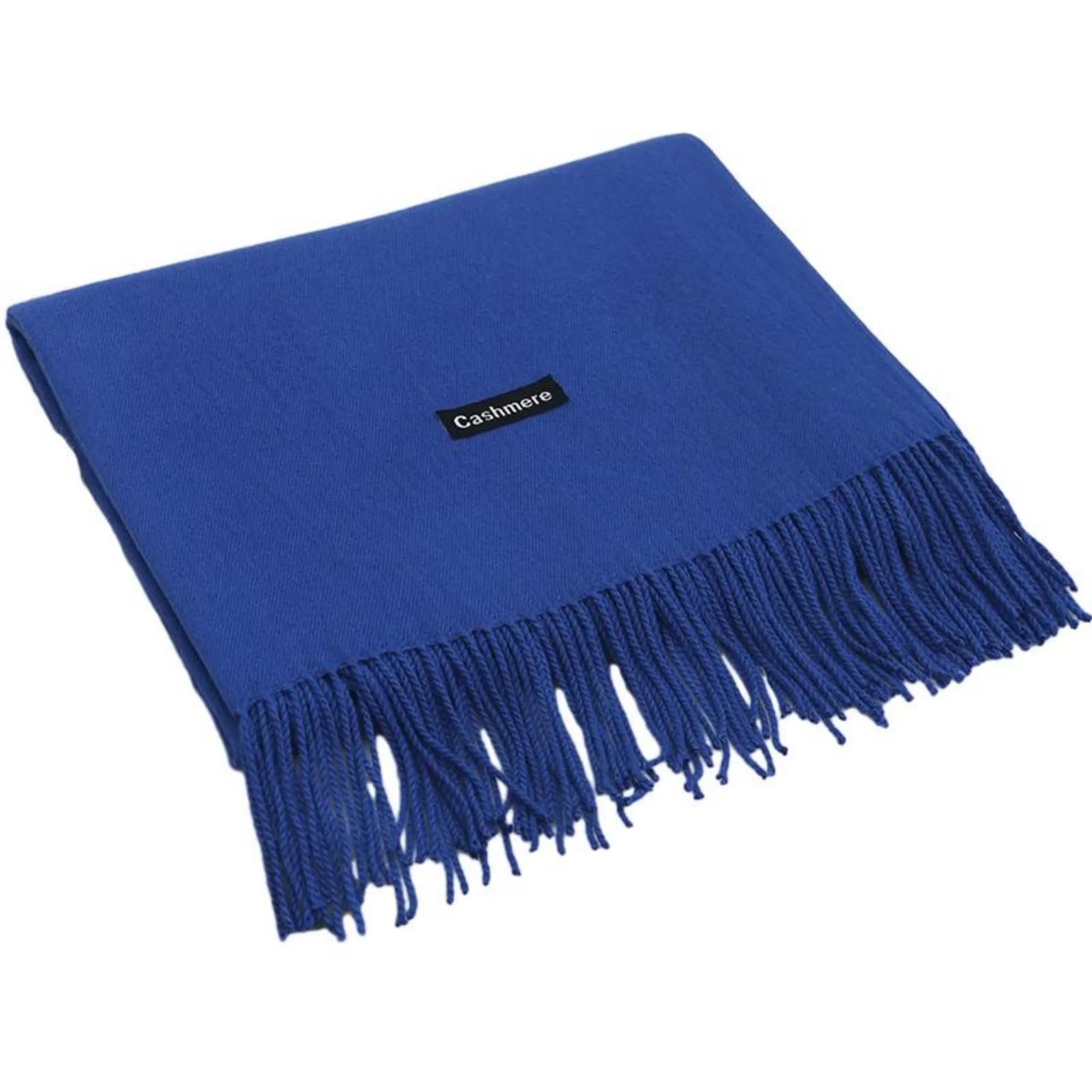 Winter Imitation Cashmere Scarf With Tassels MOQ 100PCS 13