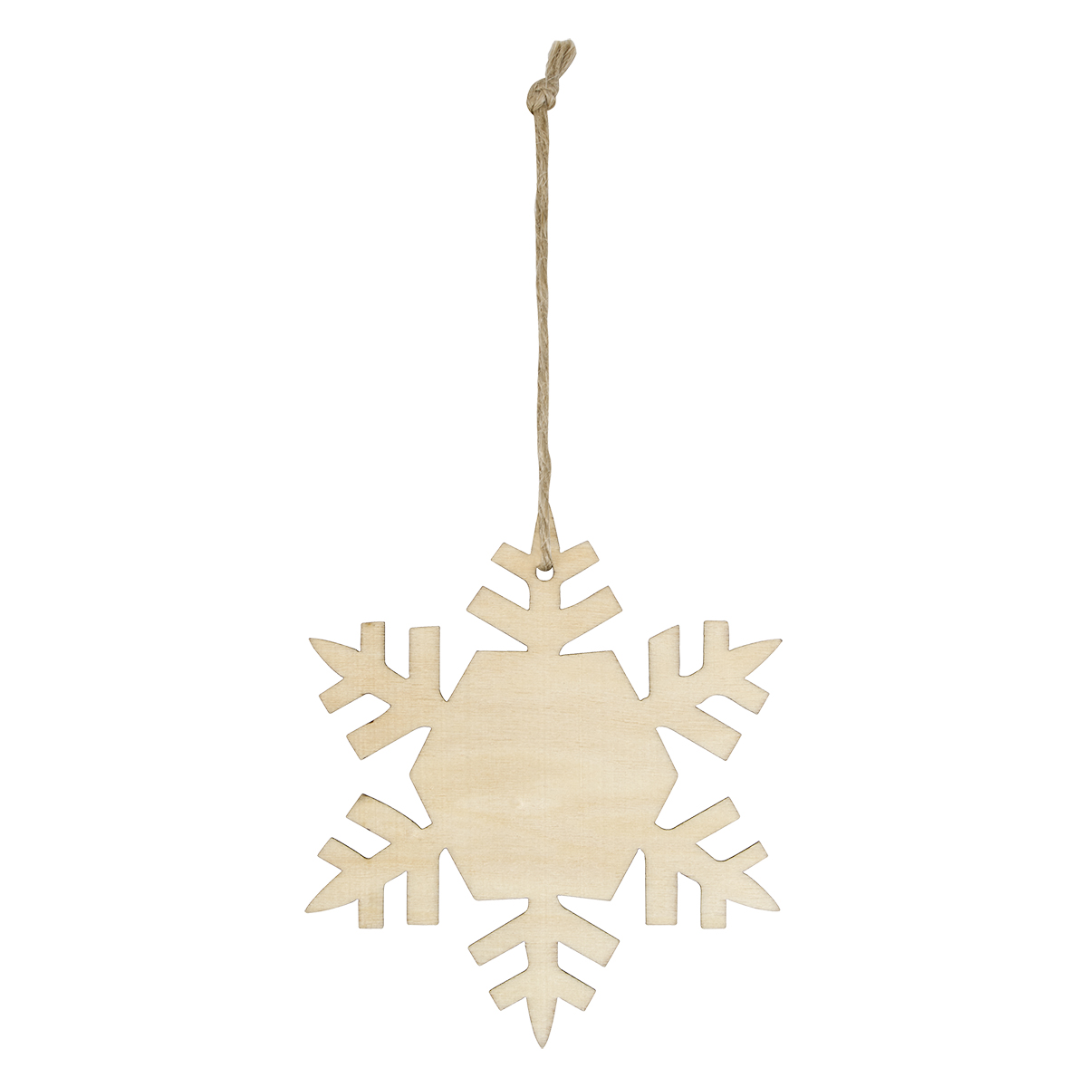 Wood Ornament - Snowflake 1