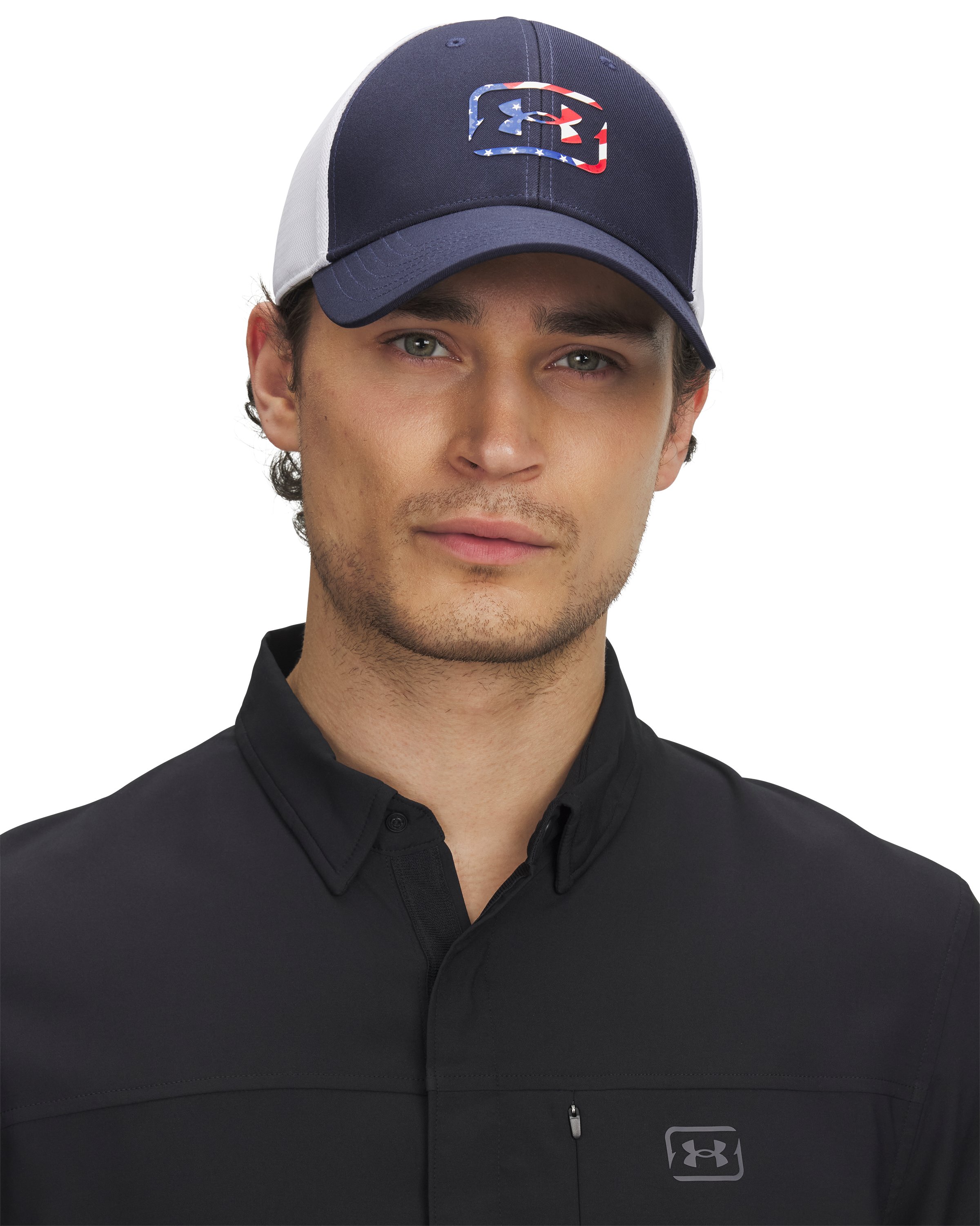 UA Fish Low Men's Stretch Fit Cap 1