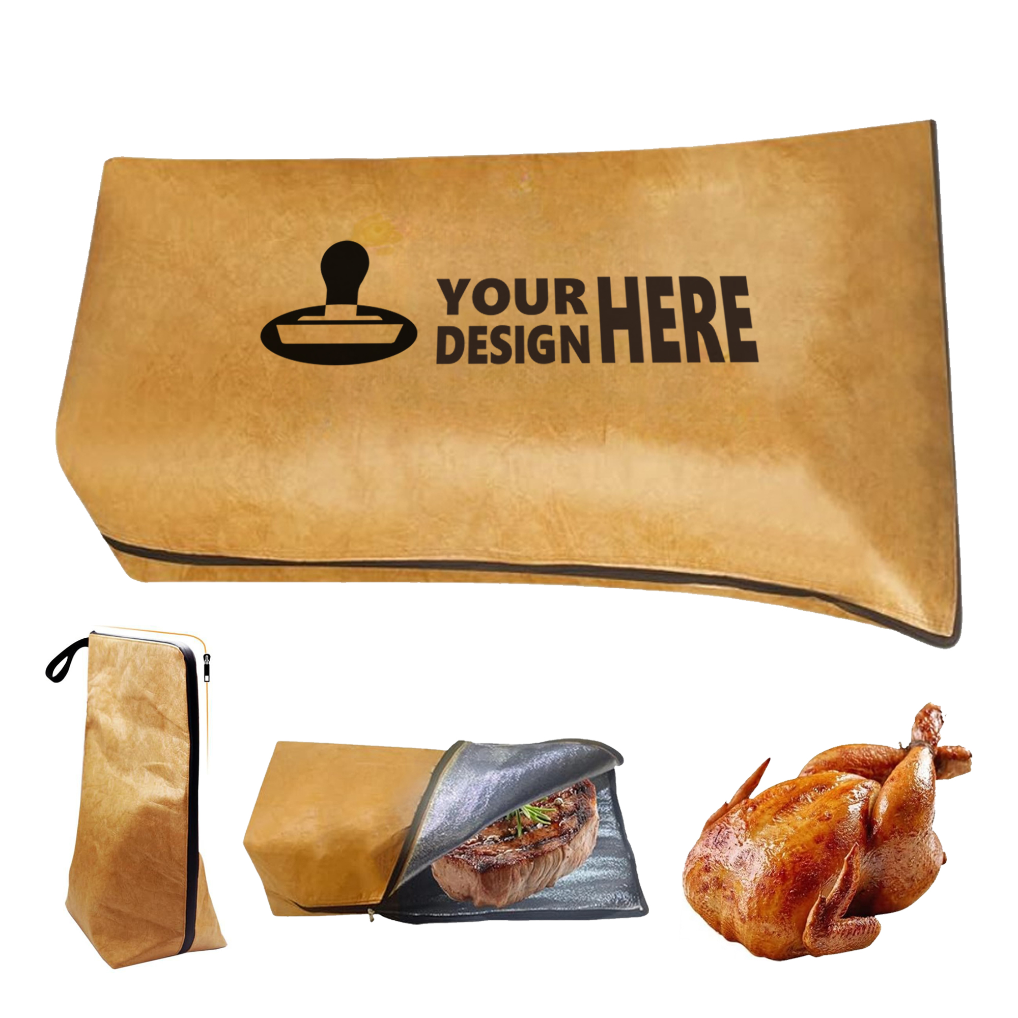 MOQ20 Reusable Insulated BBQ Meat Resting Bag 2