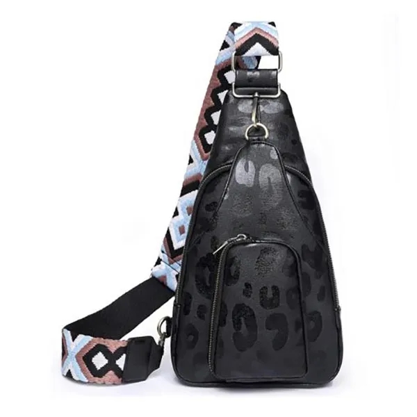 Stylish Custom Vegan Leather Sling Bag 11