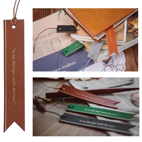 PU Leather Bookmark 2