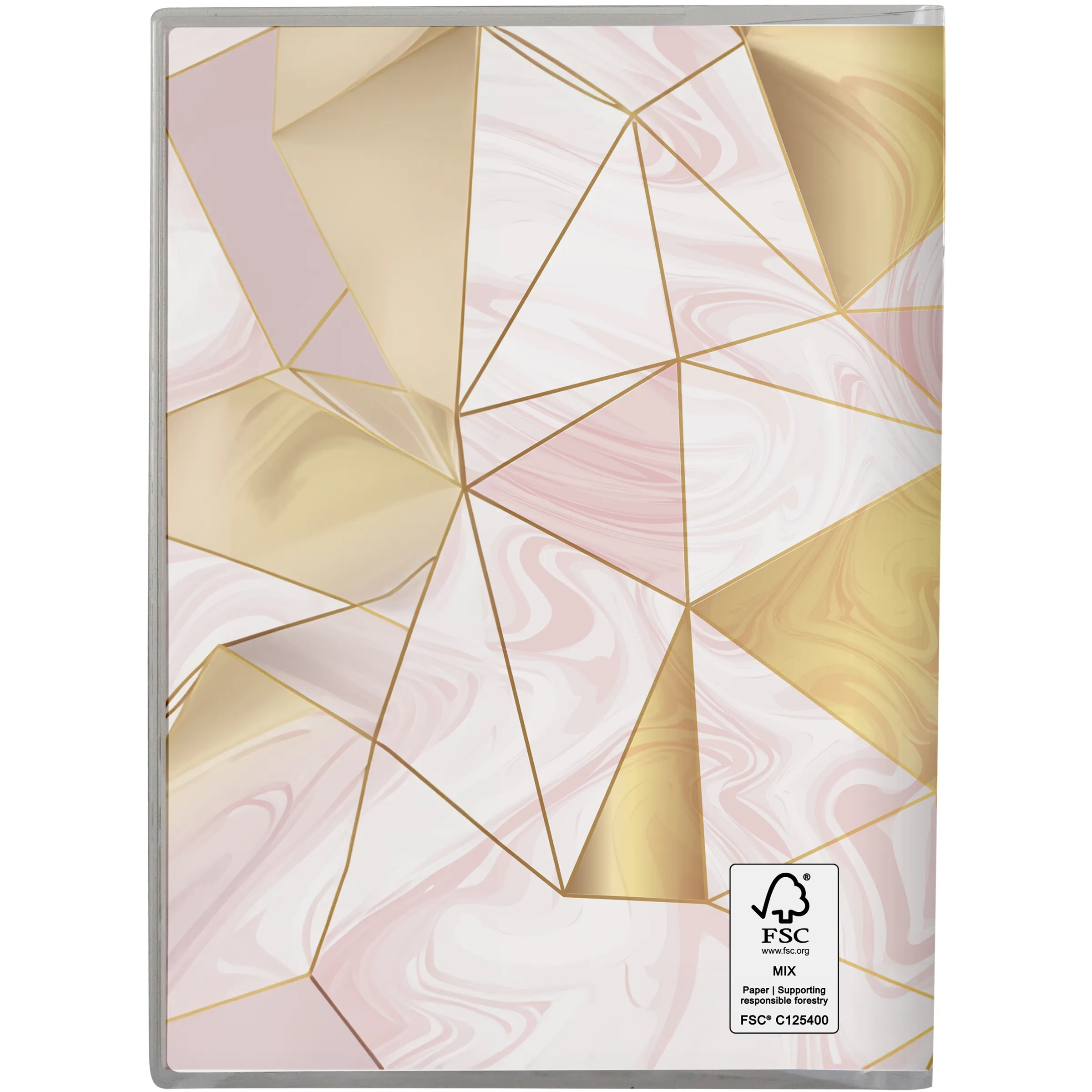 5 X 7 CLEARLY MARBLE NOTEBOOK 2