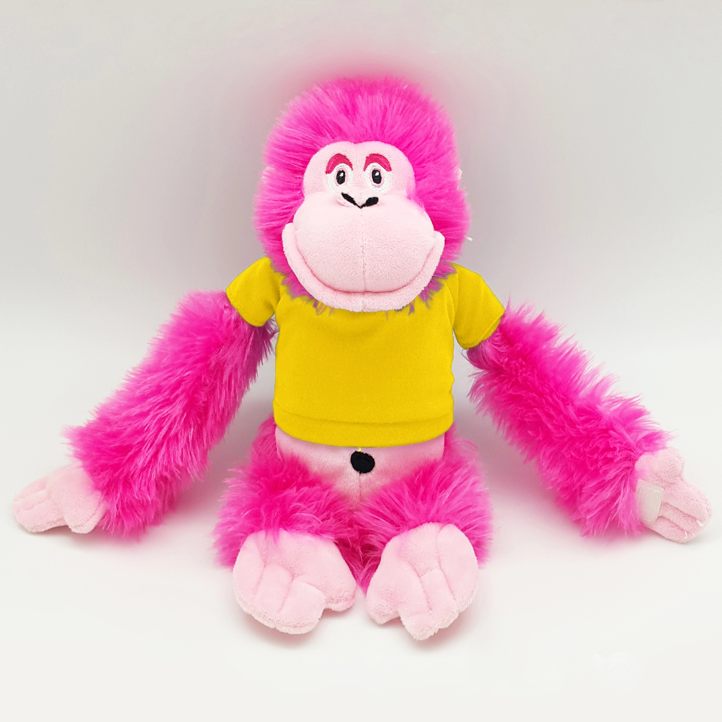 11" Bright Color Hot Pink Gorilla 8