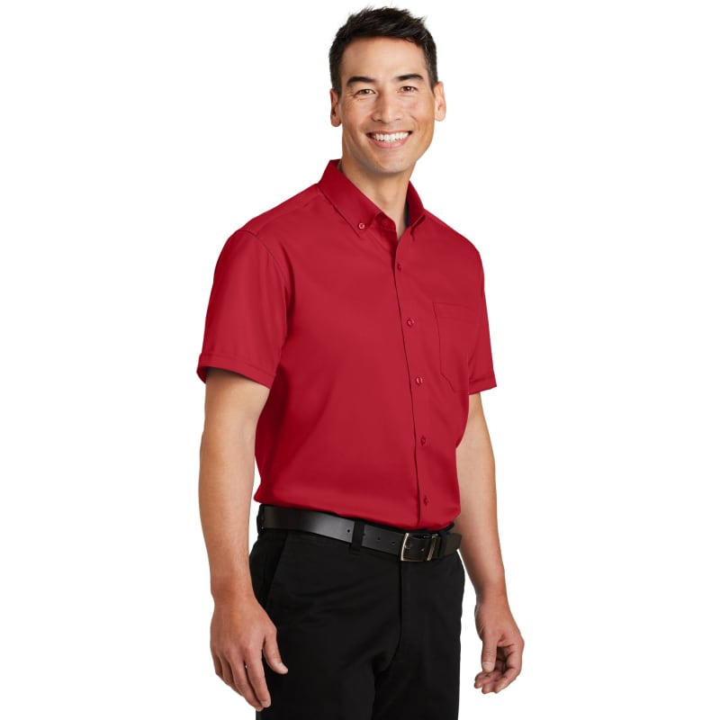 Port Authority Short Sleeve SuperPro Twill Shirt. 27