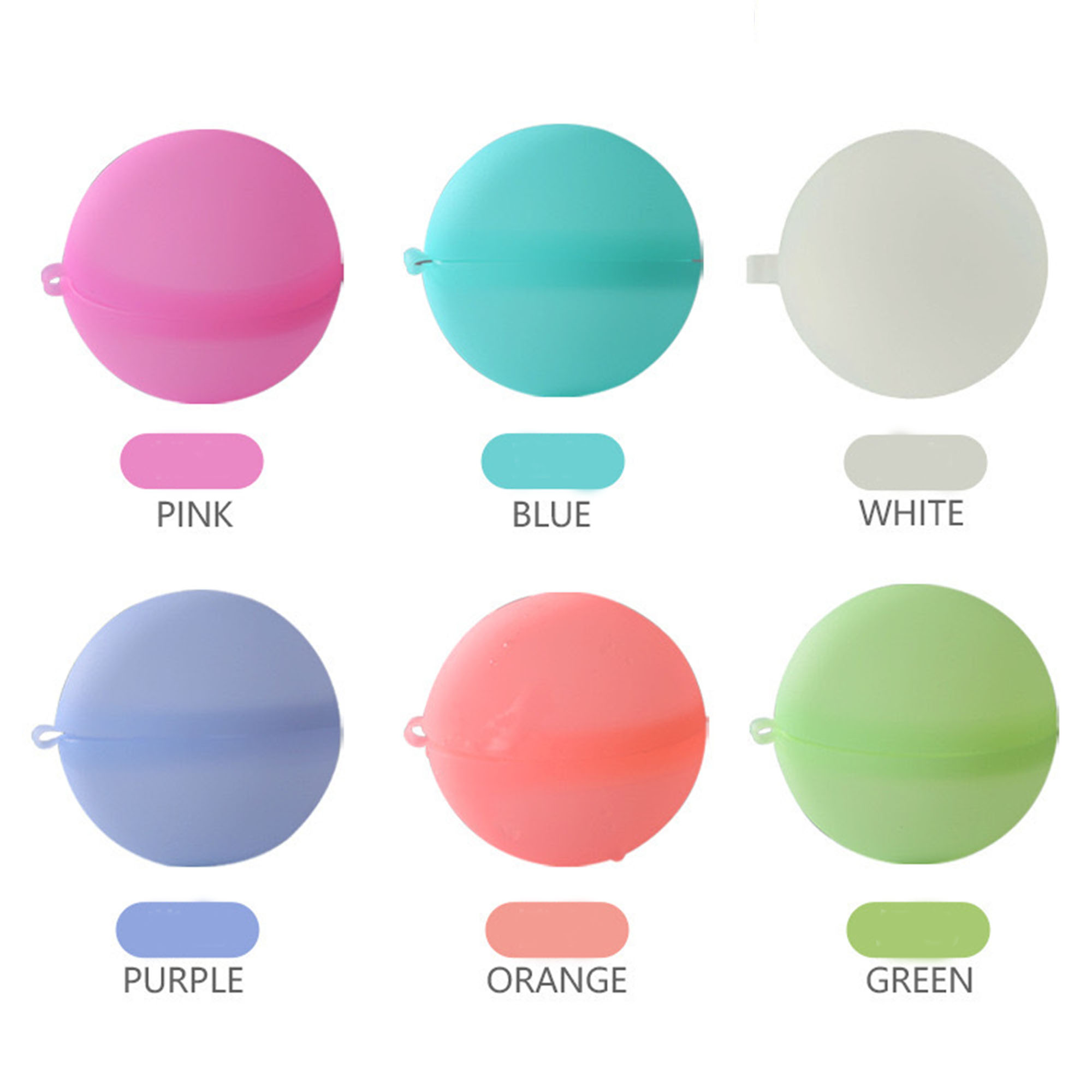 Reusable Silicone Splash Balloons for Kids MOQ 50 PCS 5