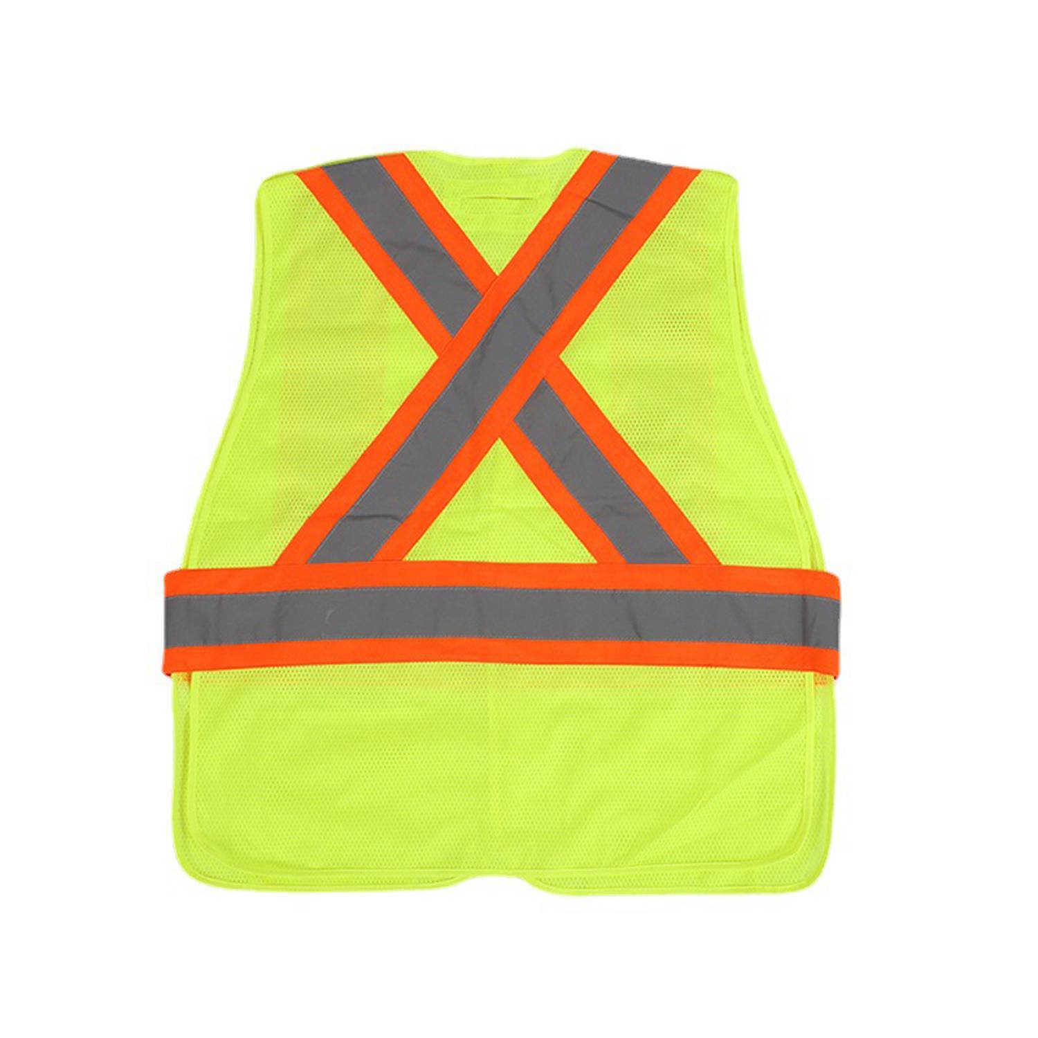 Breathable Polyester Mesh Reflective Safety Vest 3