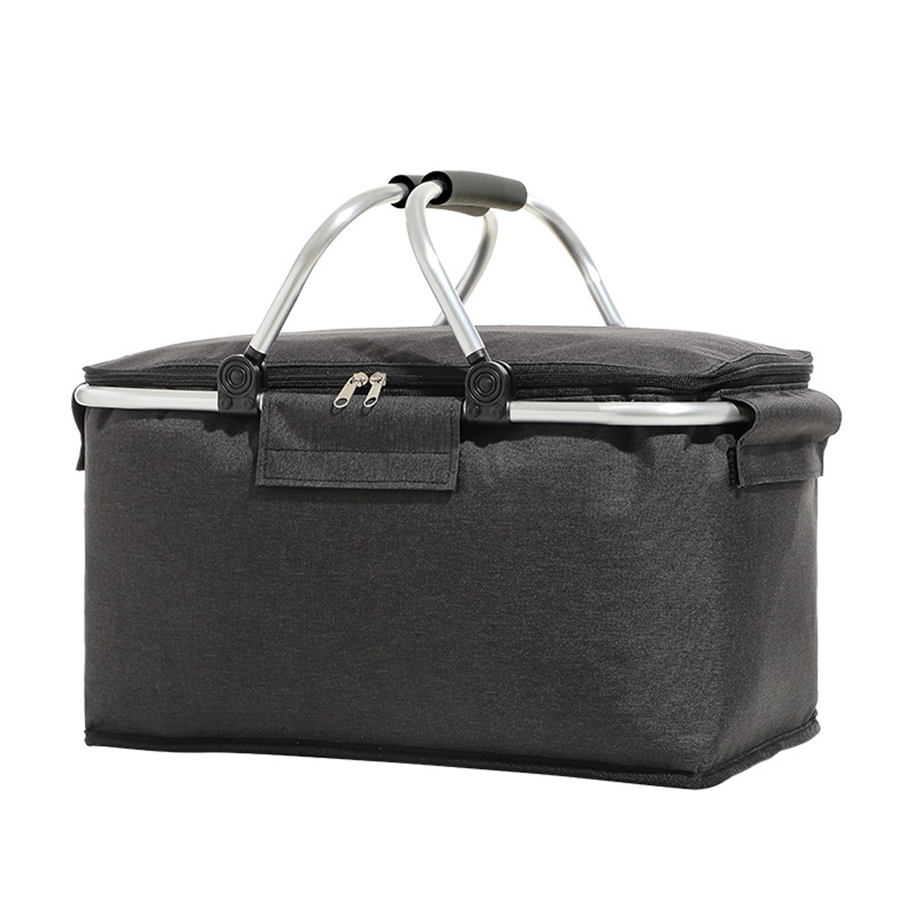 Folding Insulated Picnic Basket Cooler 2