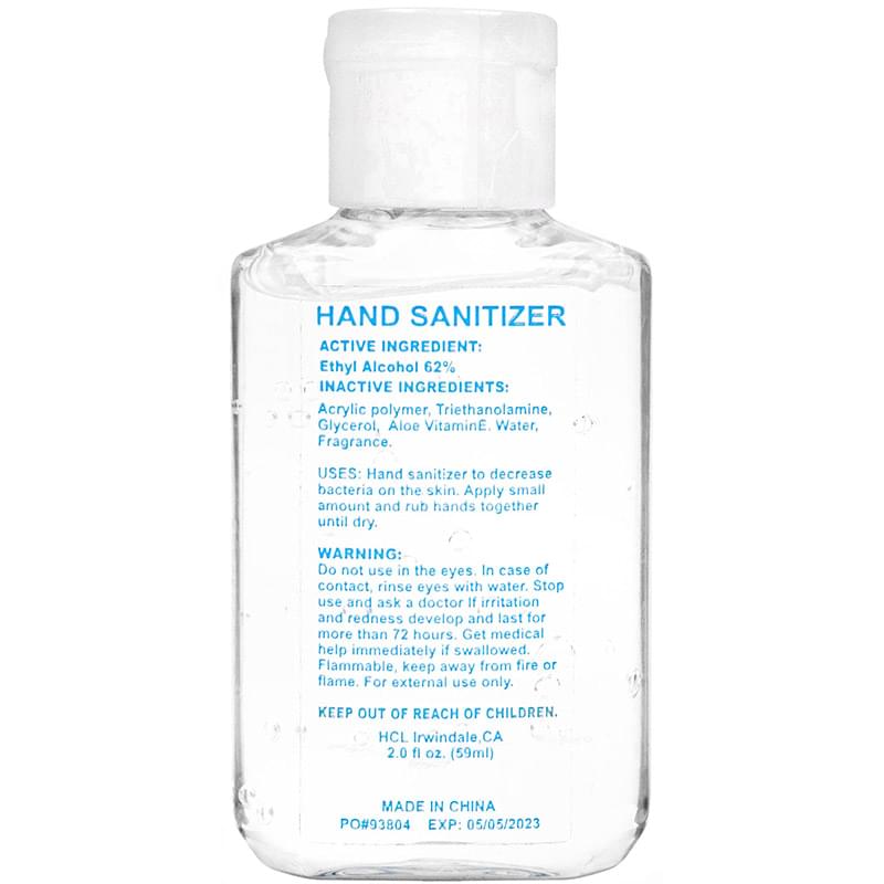 2 oz. Hand Sanitizer Gel 3
