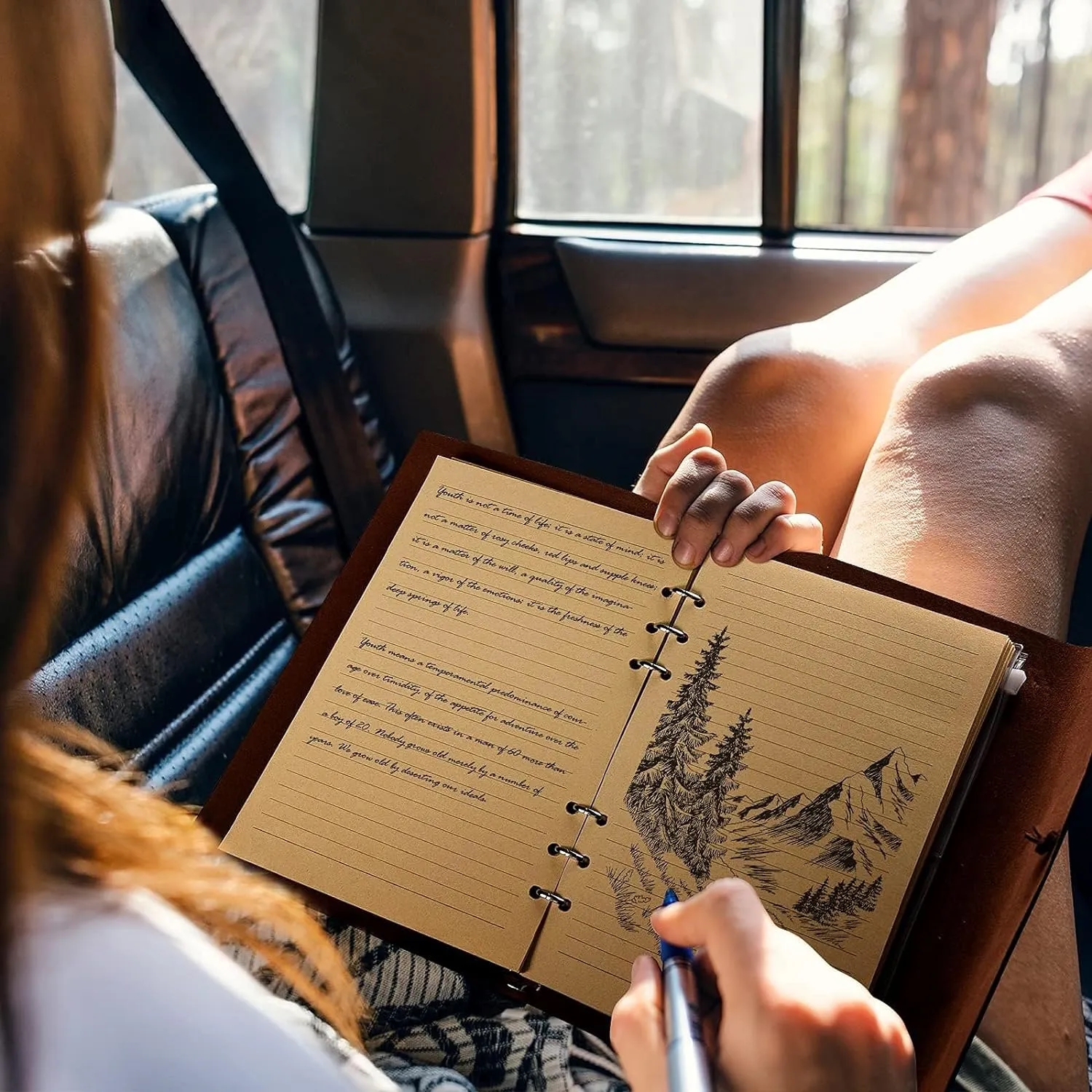 Leather Journal Notebook 1