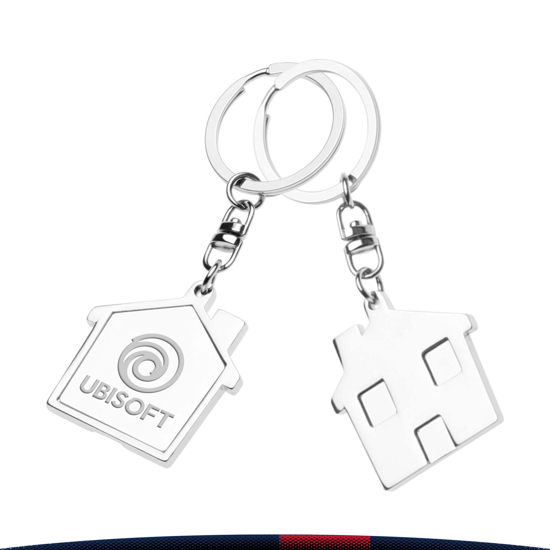 Quiki House Metal Keychains 1