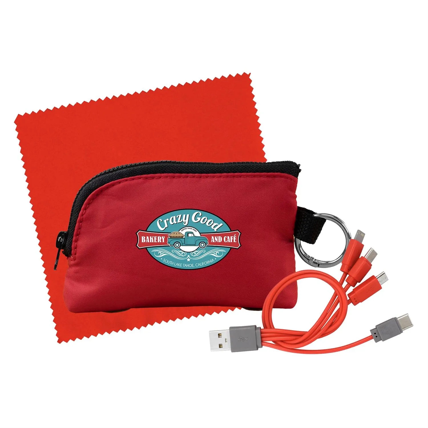Zip Around Cable & Cloth Set 16
