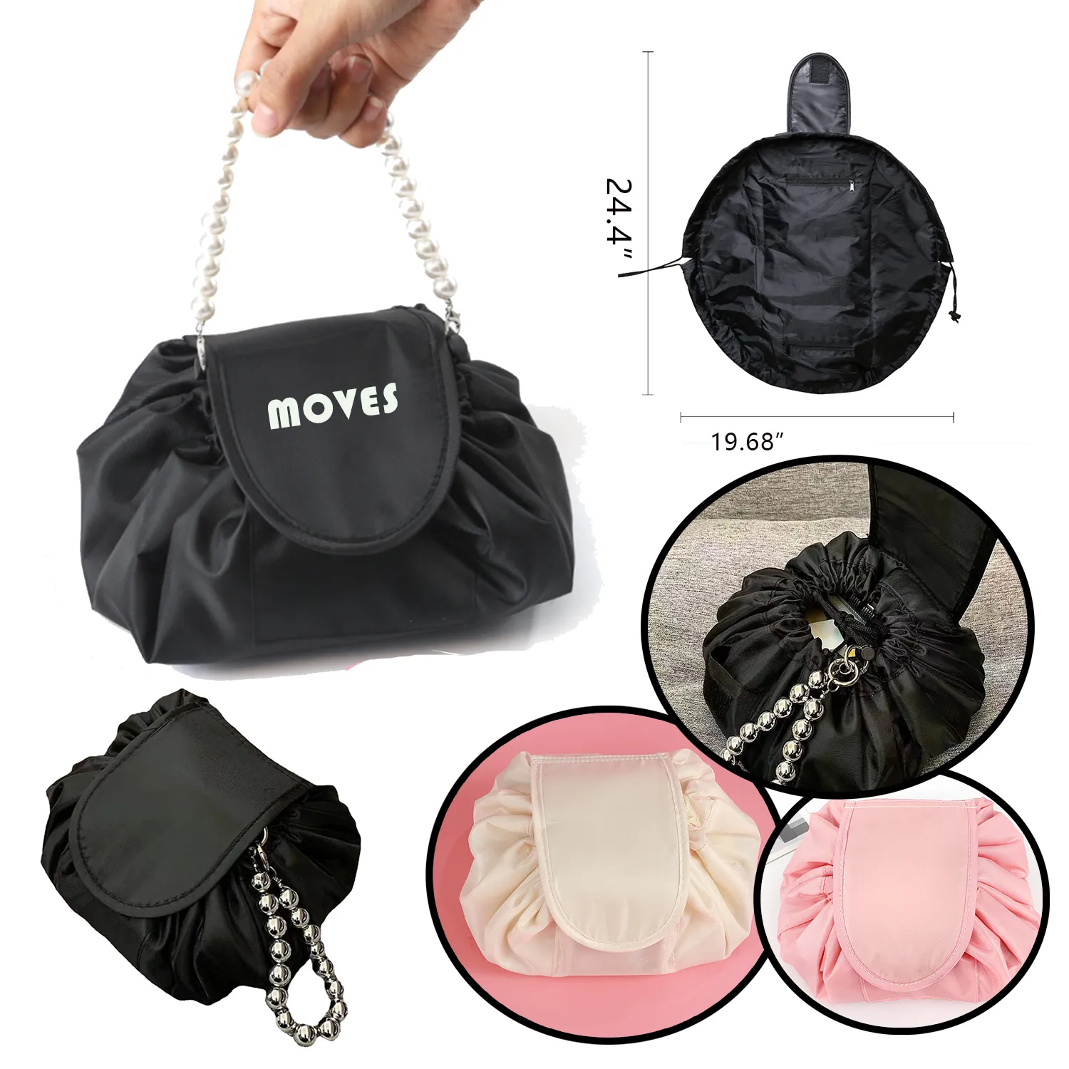 Drawstring Cosmetic Bag 1