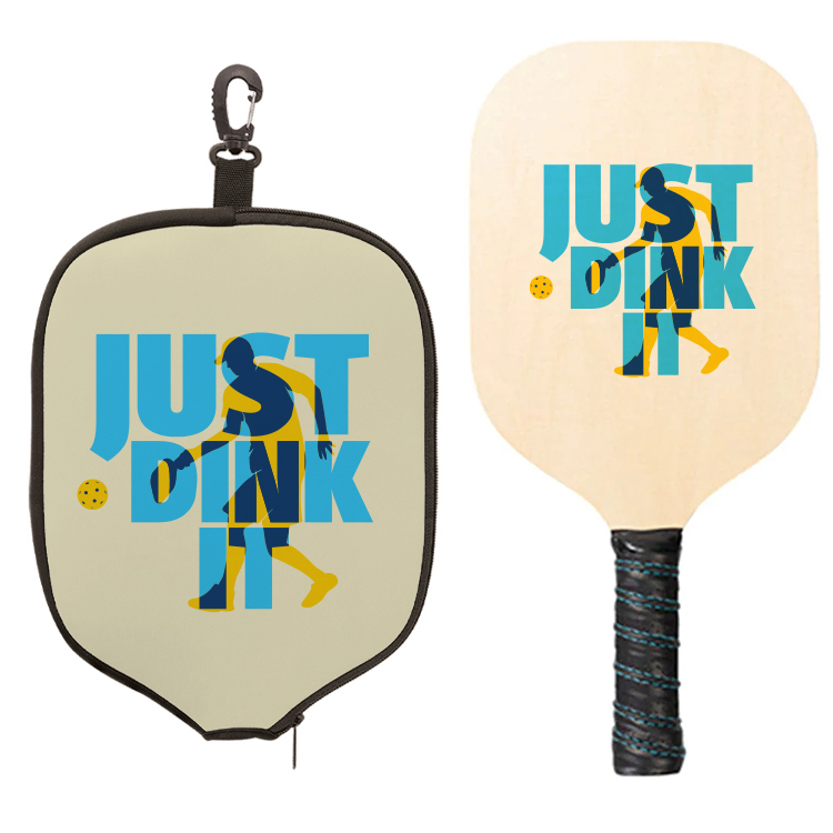 Sublimated Pickleball Cover & Paddle Gift Set 5