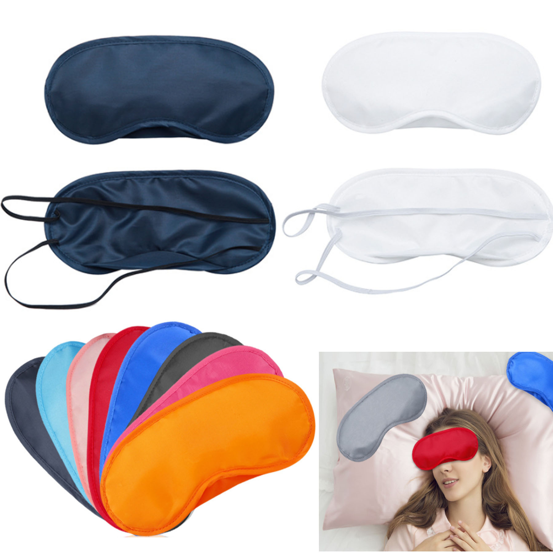 Soft Sleep Eye Masks 1