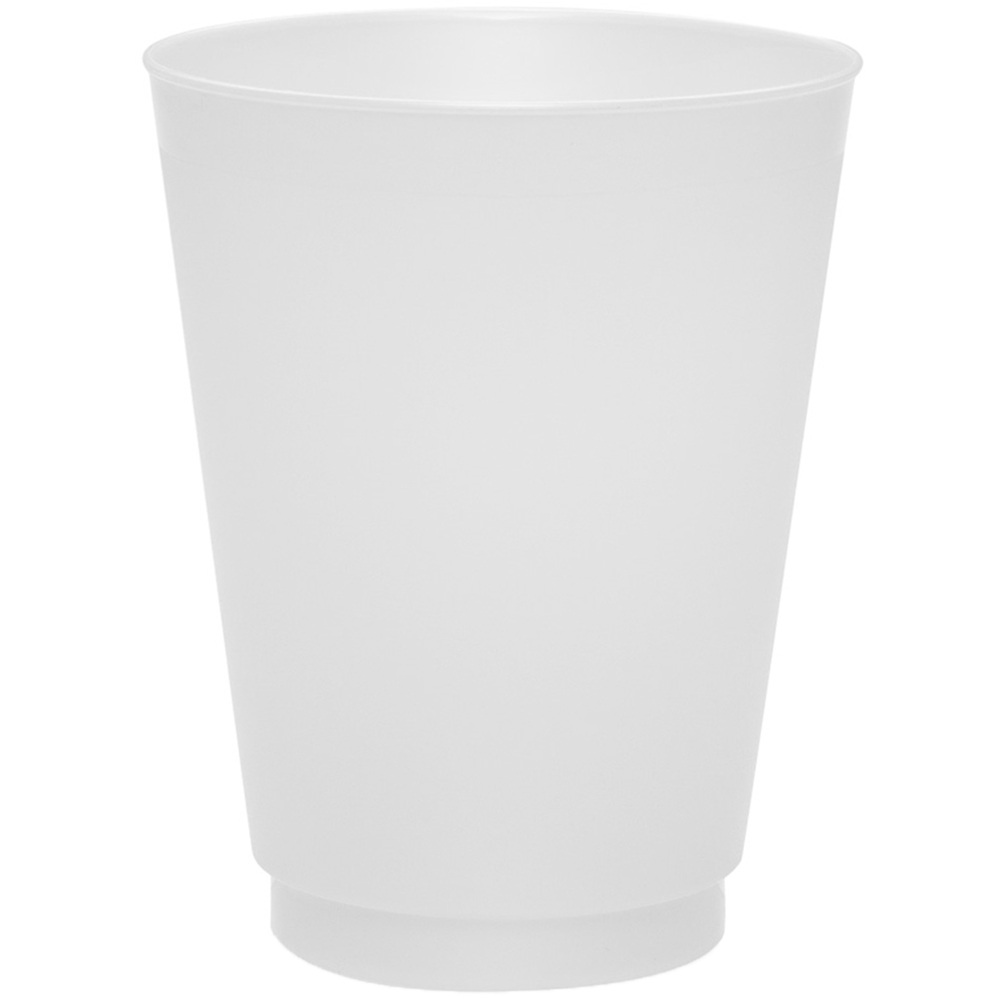 16 oz. Frost Flex Frosted Plastic Stadium Cup 14
