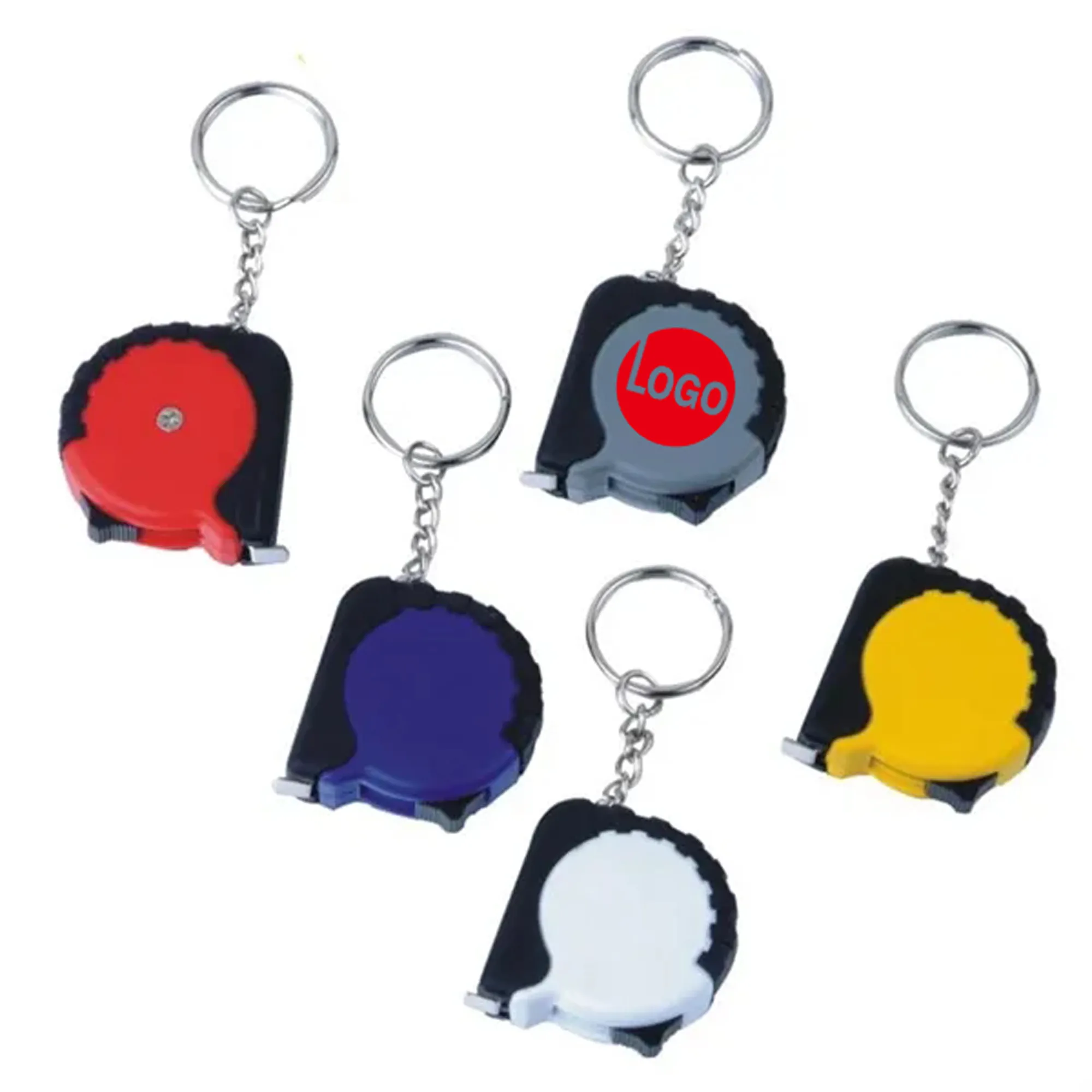 MOQ50 Tape Measure Keychains 1
