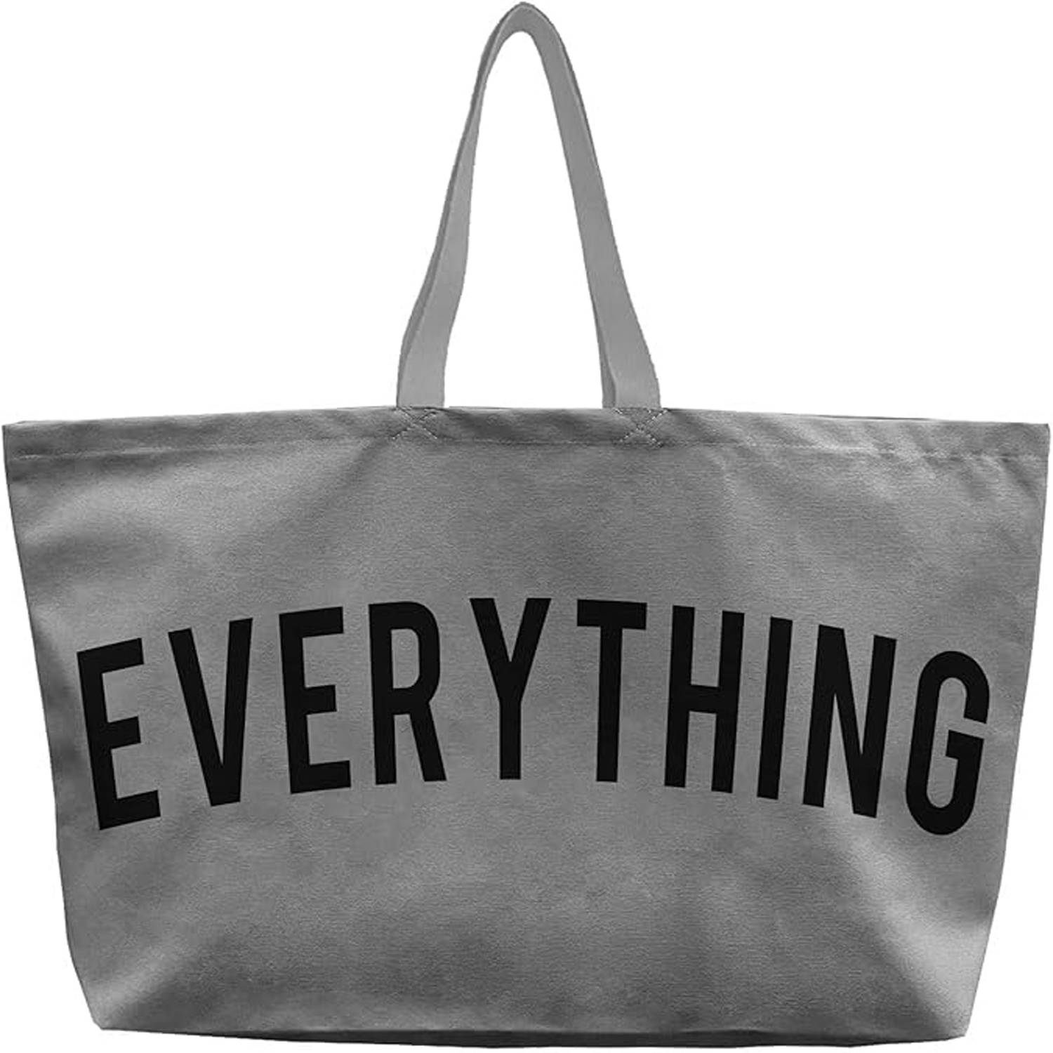 Large Capacity Portable Canvas Tote Bag, custom tote bag with logo imprint 4