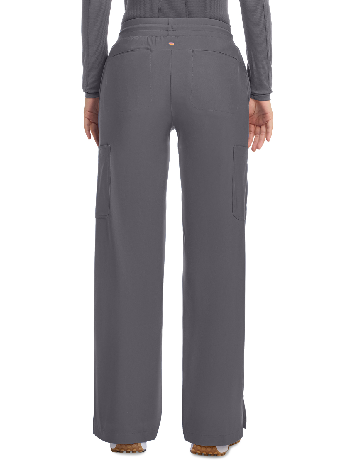 Infinity Kinetic - Women's 6-Pocket Pintuck Wide Leg Pant 10