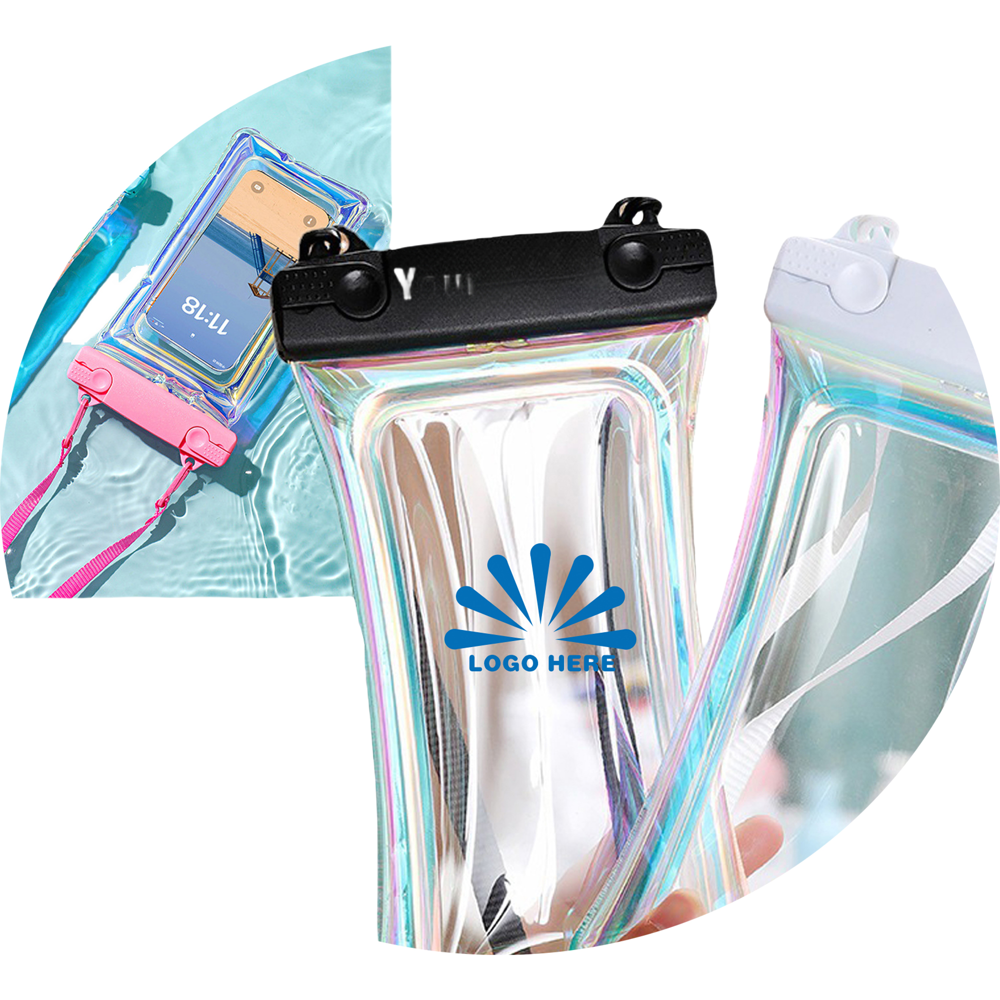 PVC Radium Shooter Waterproof Phone Pouch Case 2